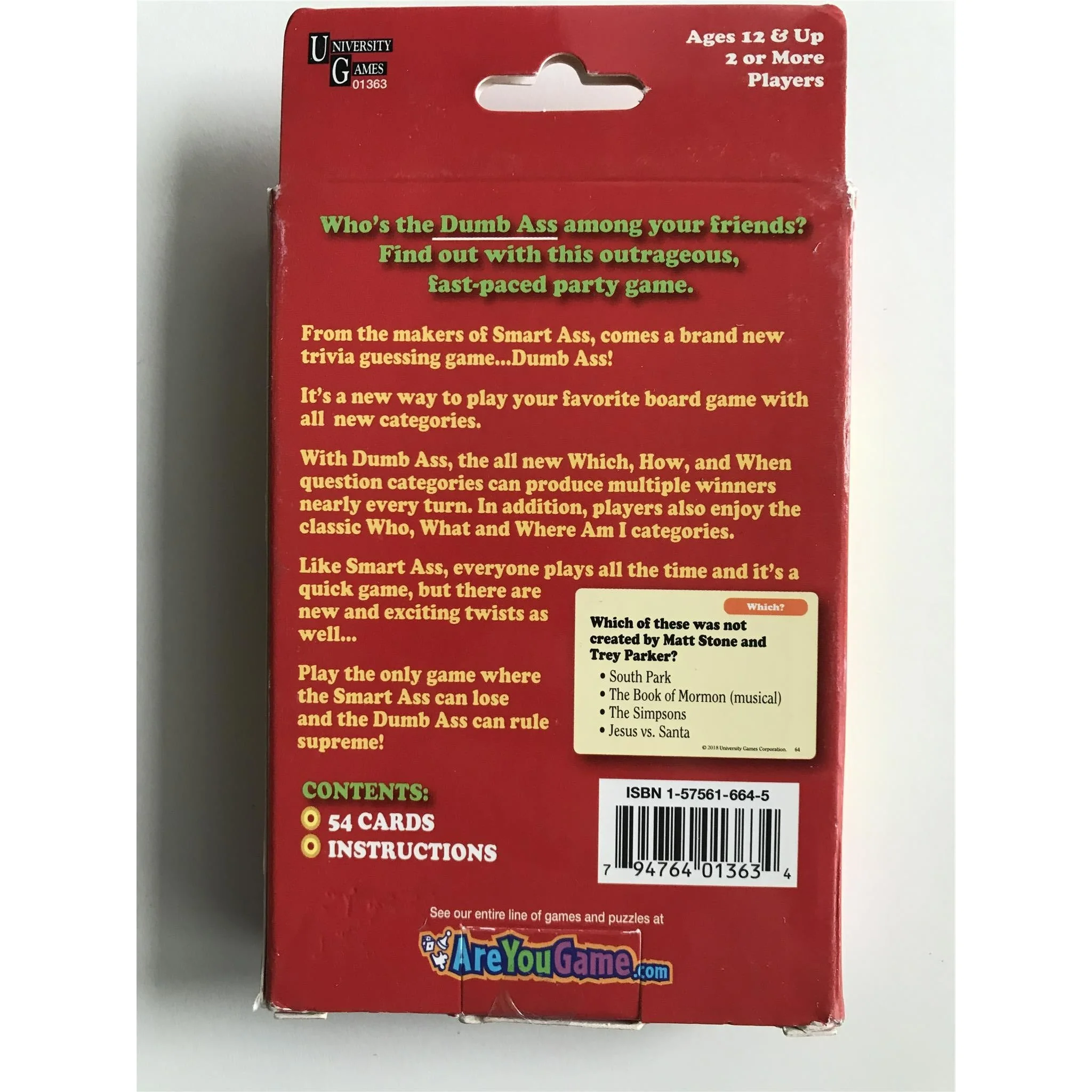 Dumb Ass Card Game - Image 2