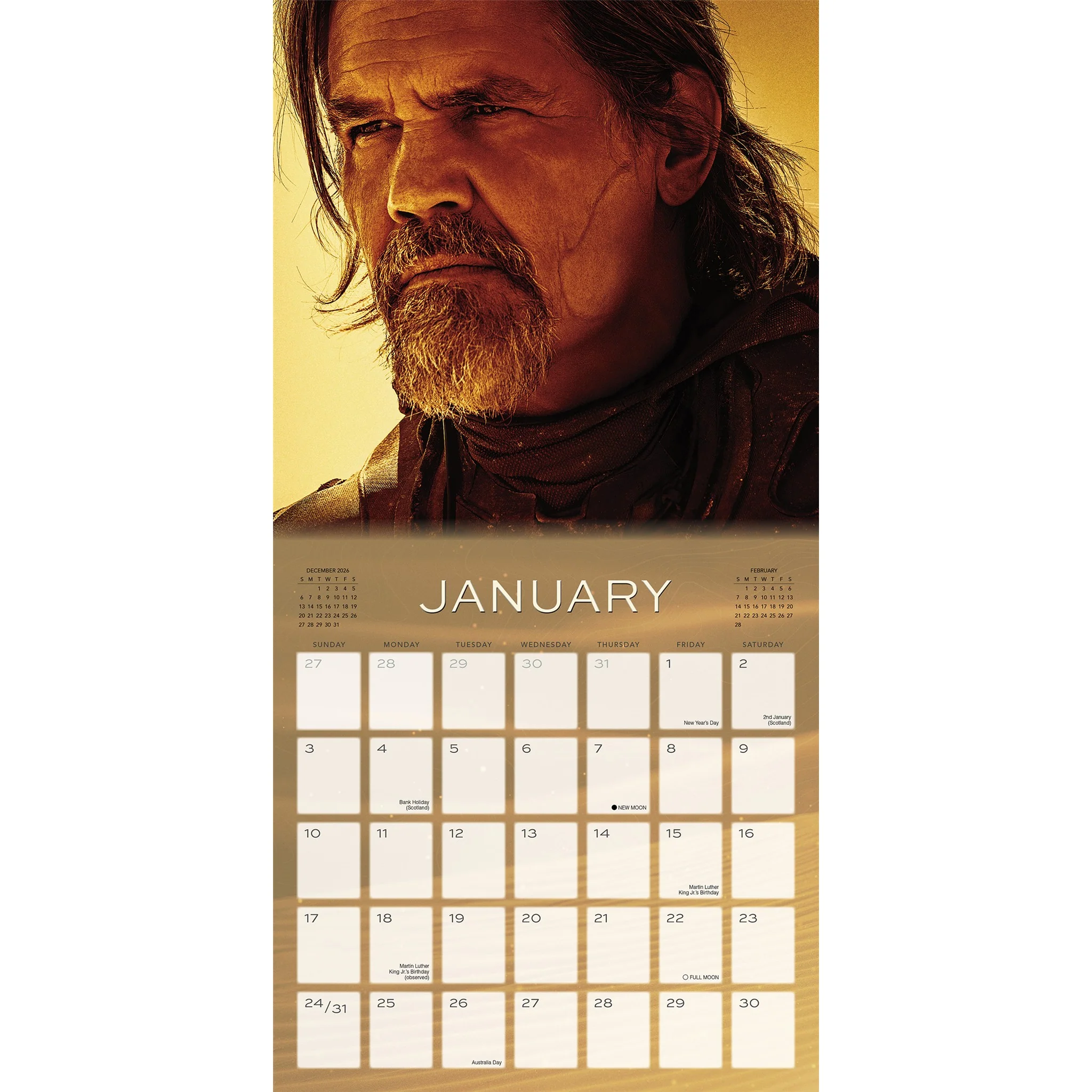 DUNE 2027 Wall Calendar - Image 3