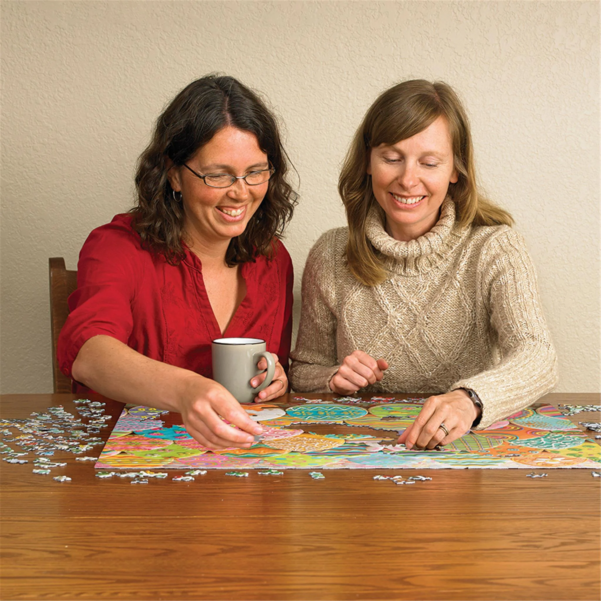 Easter Eggs 1000 Piece Puzzle Cobble Hill - Image 4