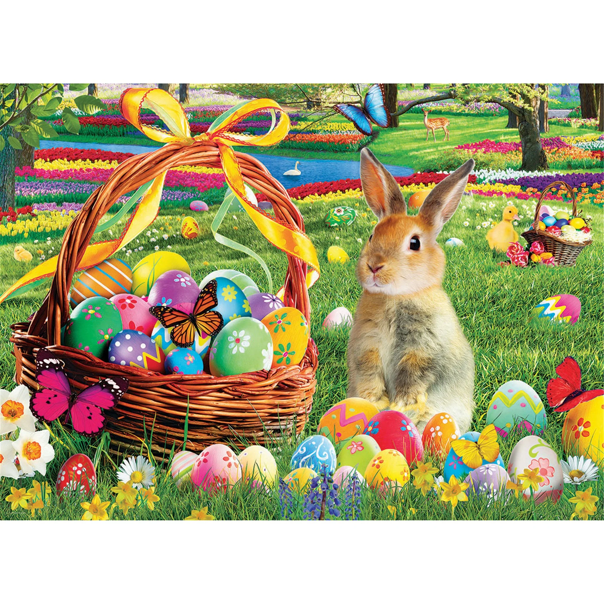 Easter Garden 1000 Piece Puzzle - Online Only - Image 2