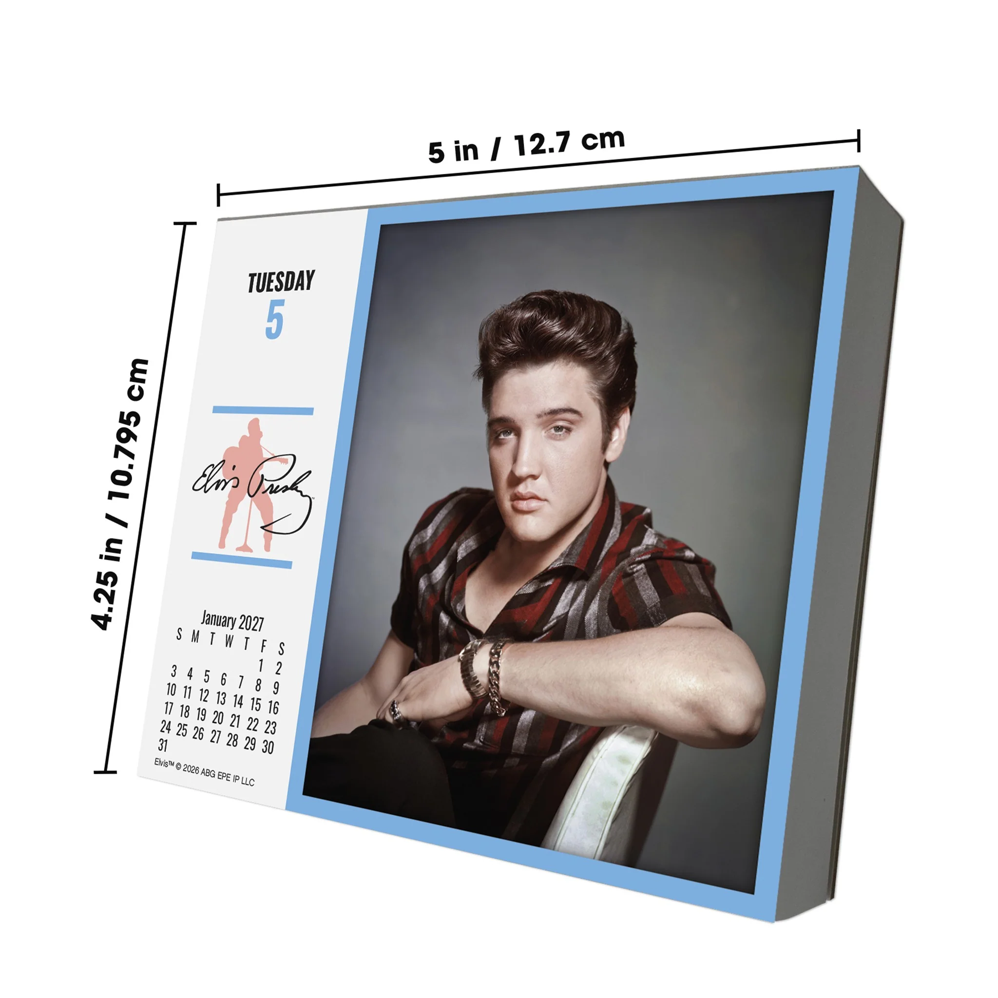 Elvis Presley 2027 Box Calendar - Image 10