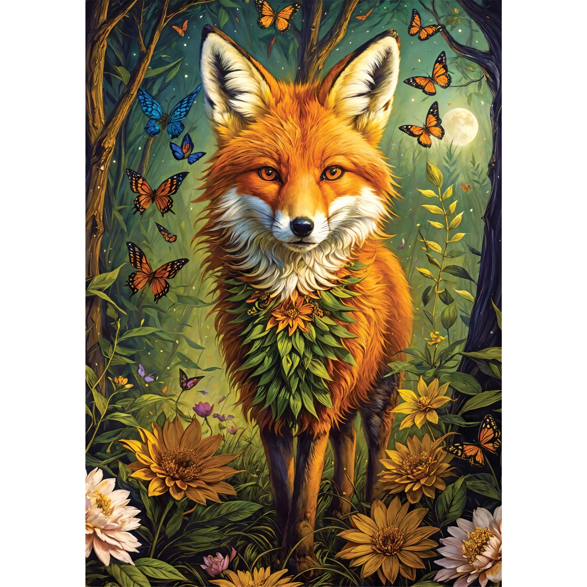 Enchanted Fox 1000 Piece Puzzle - Online Only - Image 5