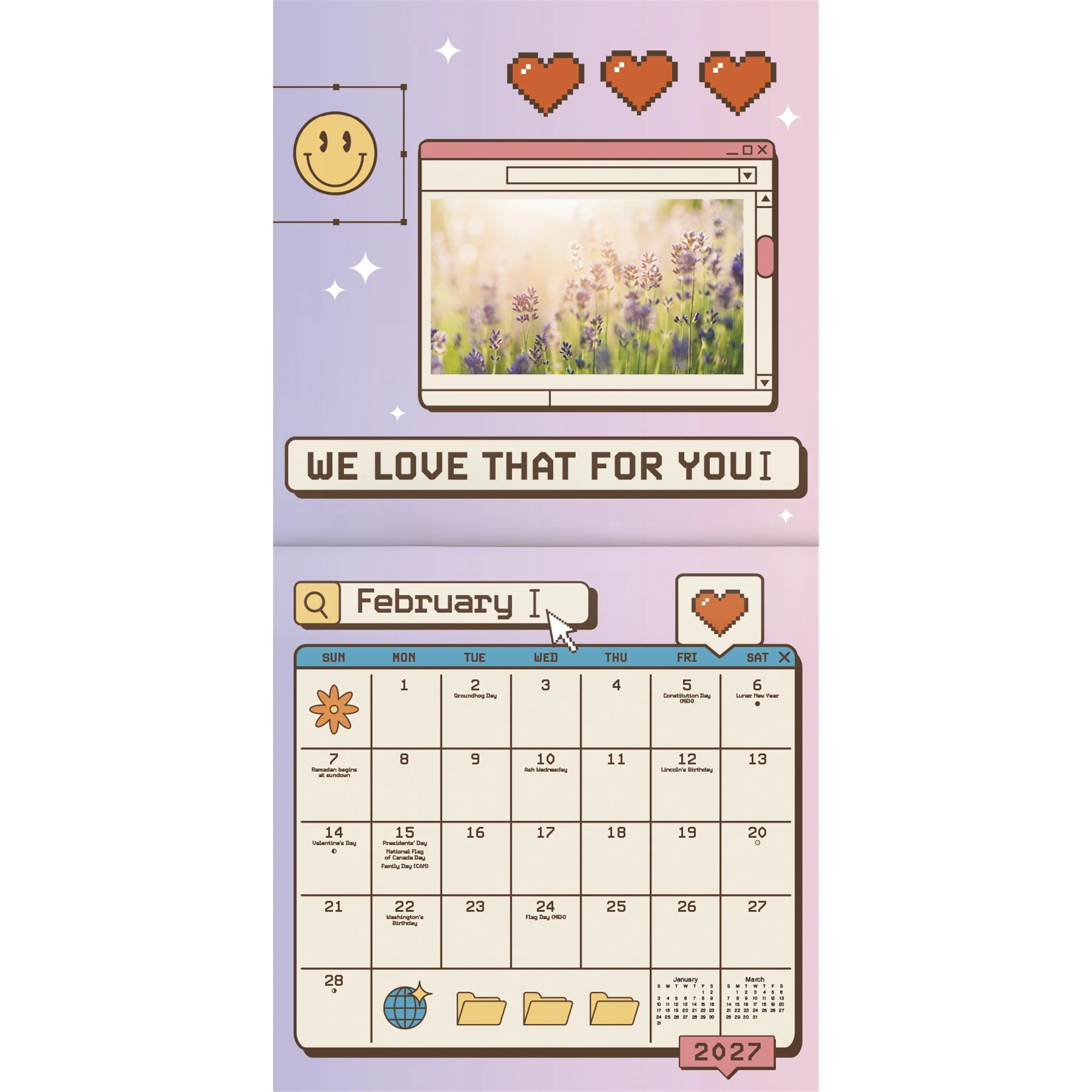 Everyday Sass 2027 Wall Calendar - Image 3
