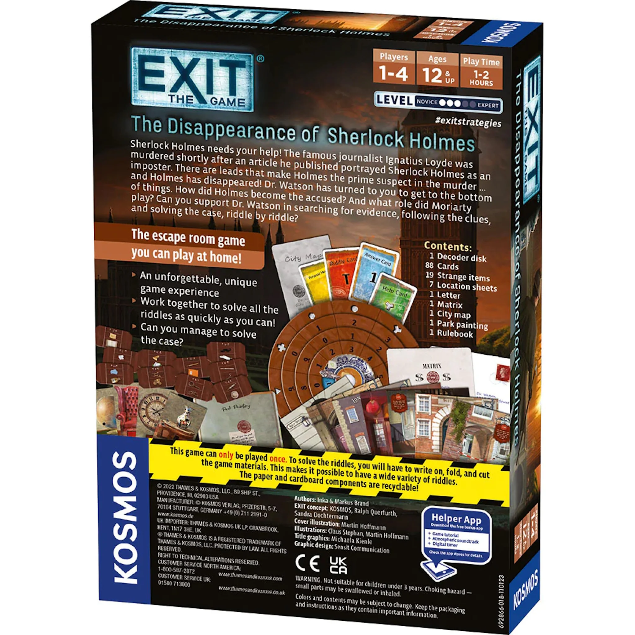 EXIT The Disappearance of Sherlock Holmes - Image 2