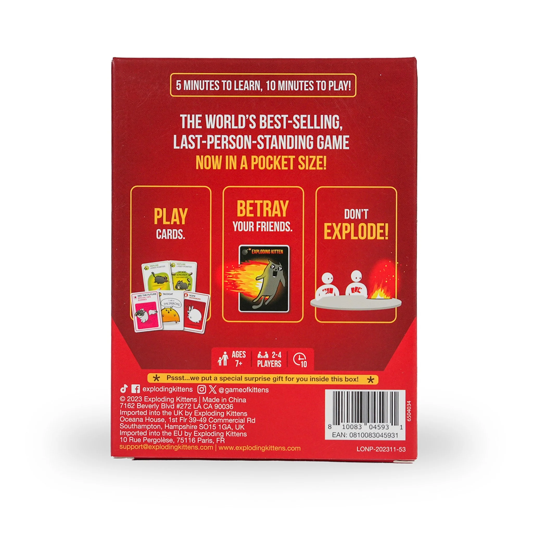 Exploding Kittens Grab & Game - Image 2