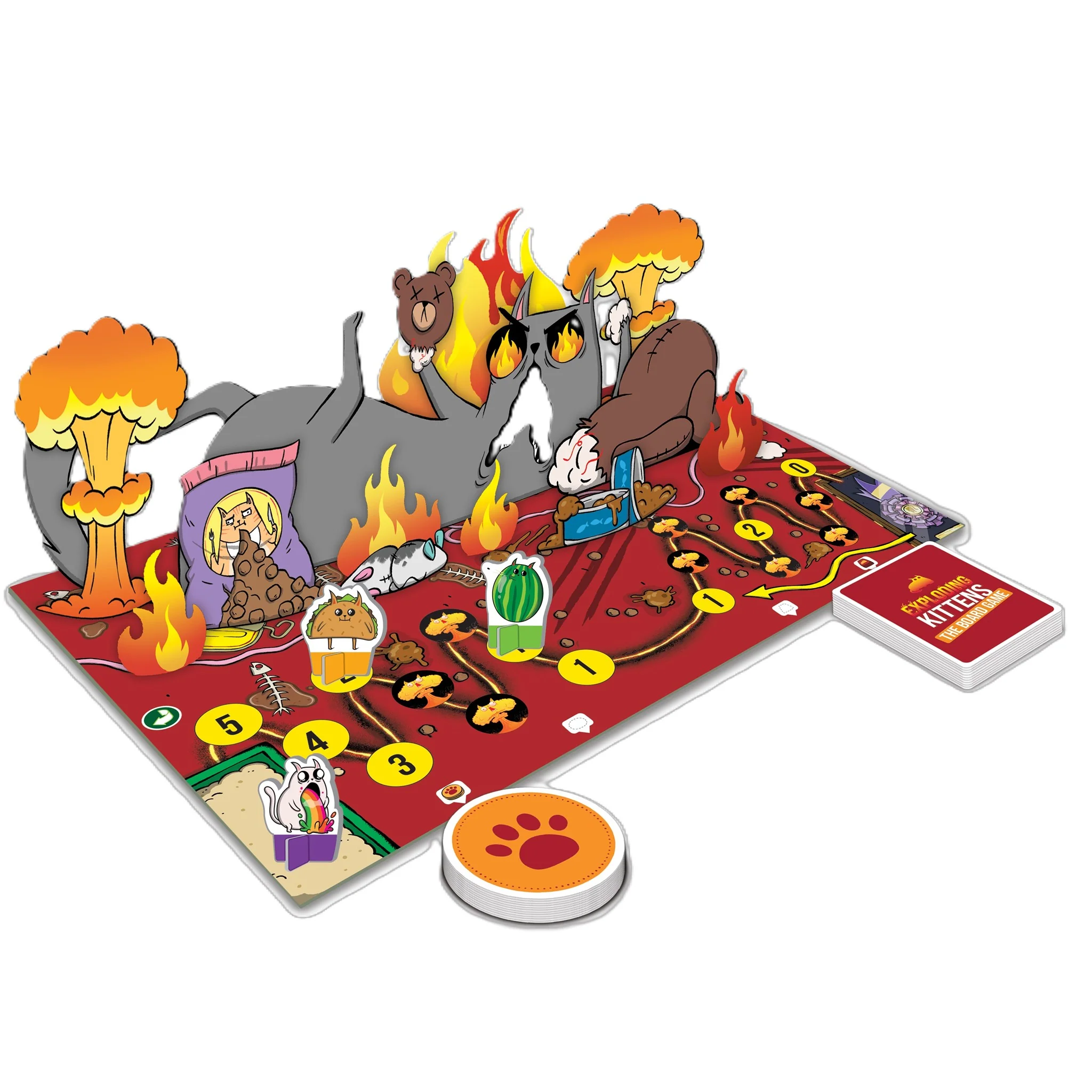 Exploding Kittens: The Board Game Premium Edition - Image 3