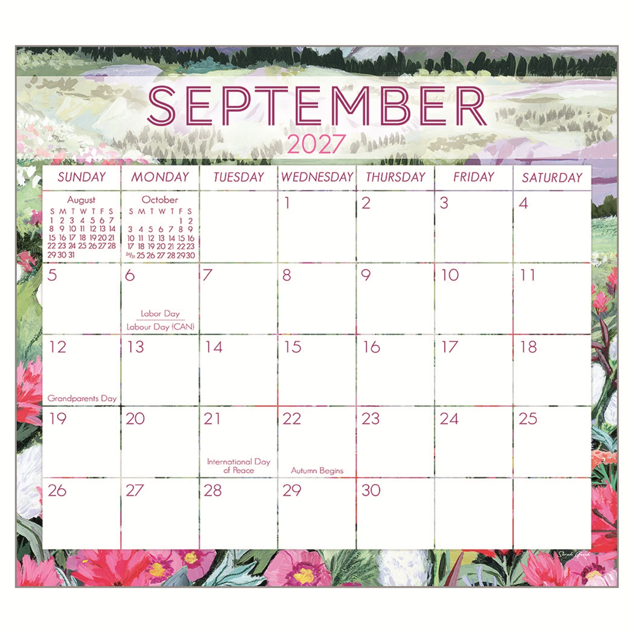 Explore 2027 Wall Calendar - Image 3