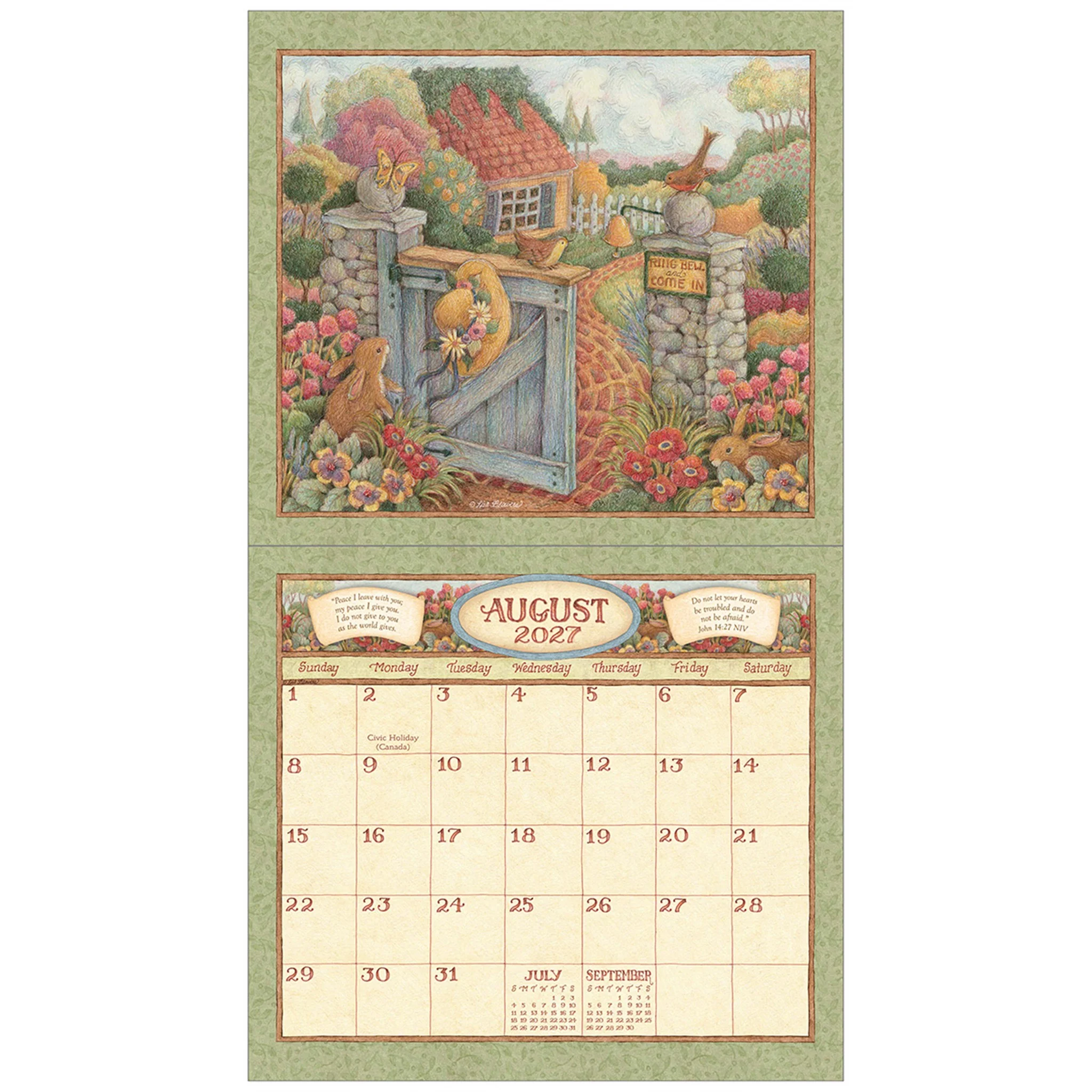 Faithful Moments 2027 Wall Calendar - Online Only - Image 4