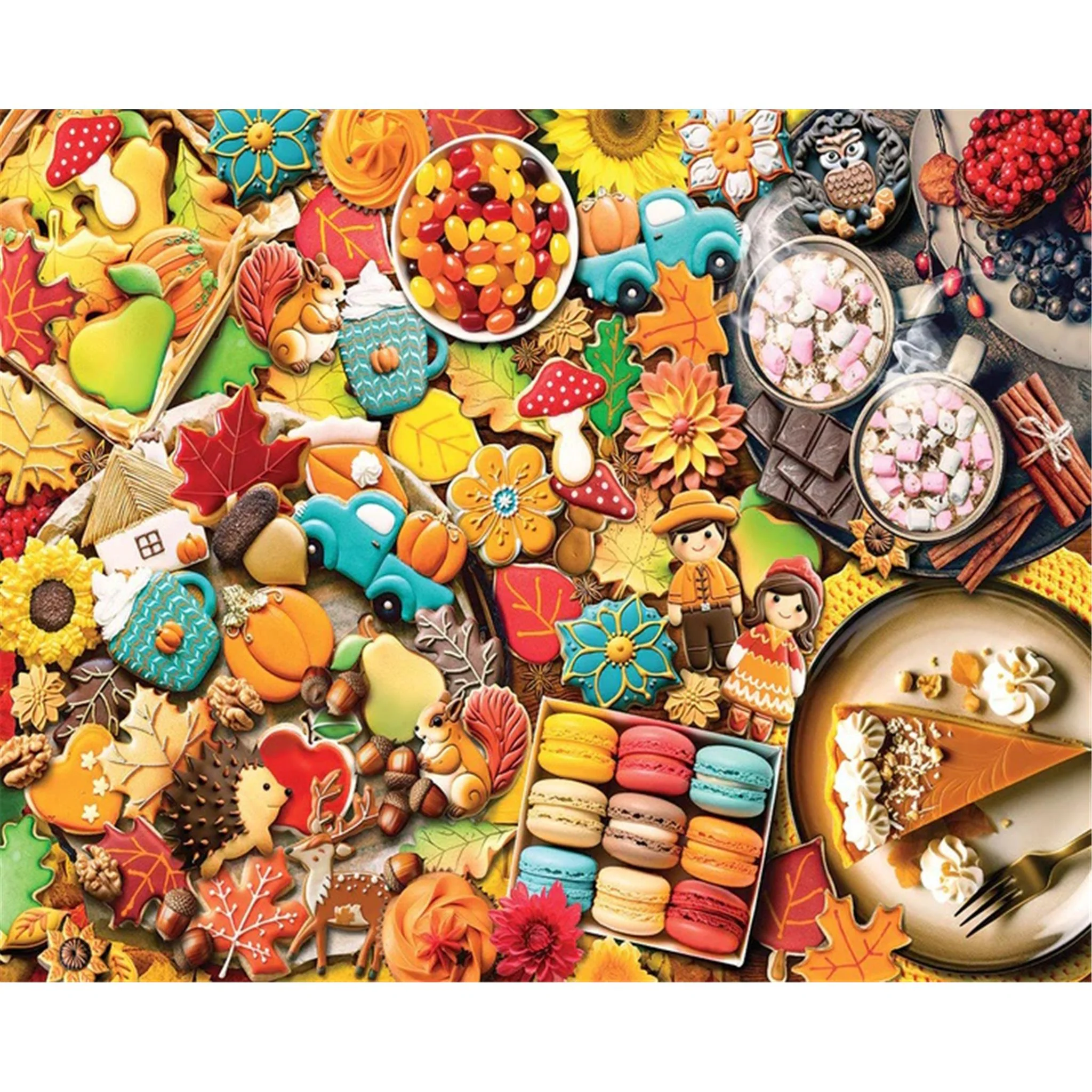 Fall Treats 1000 Piece Puzzle - Image 2