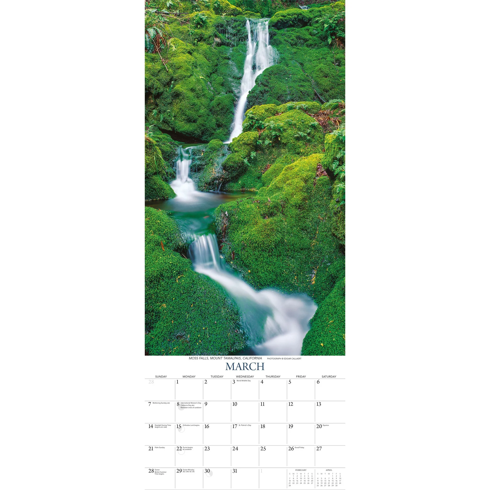Falling Waters 2027 Poster Calendar - Image 3