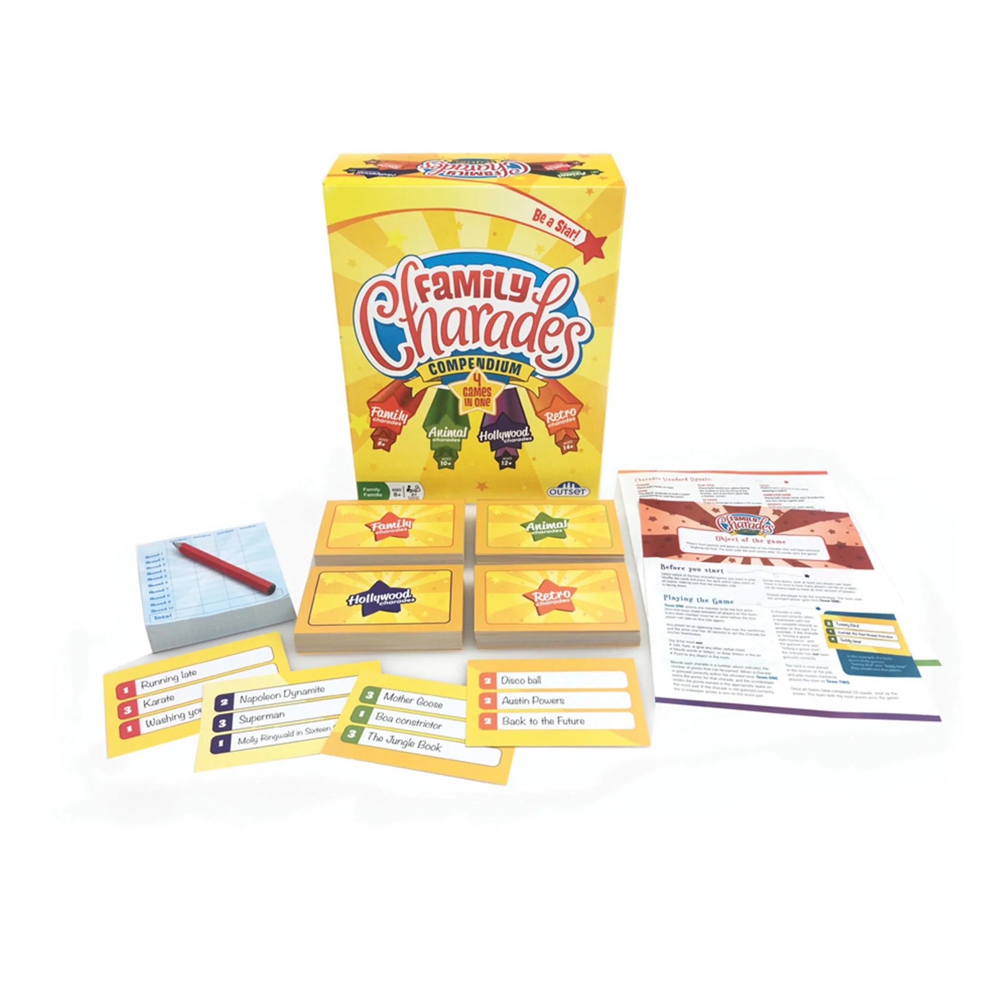 Family Charades Compendium Game - Image 3