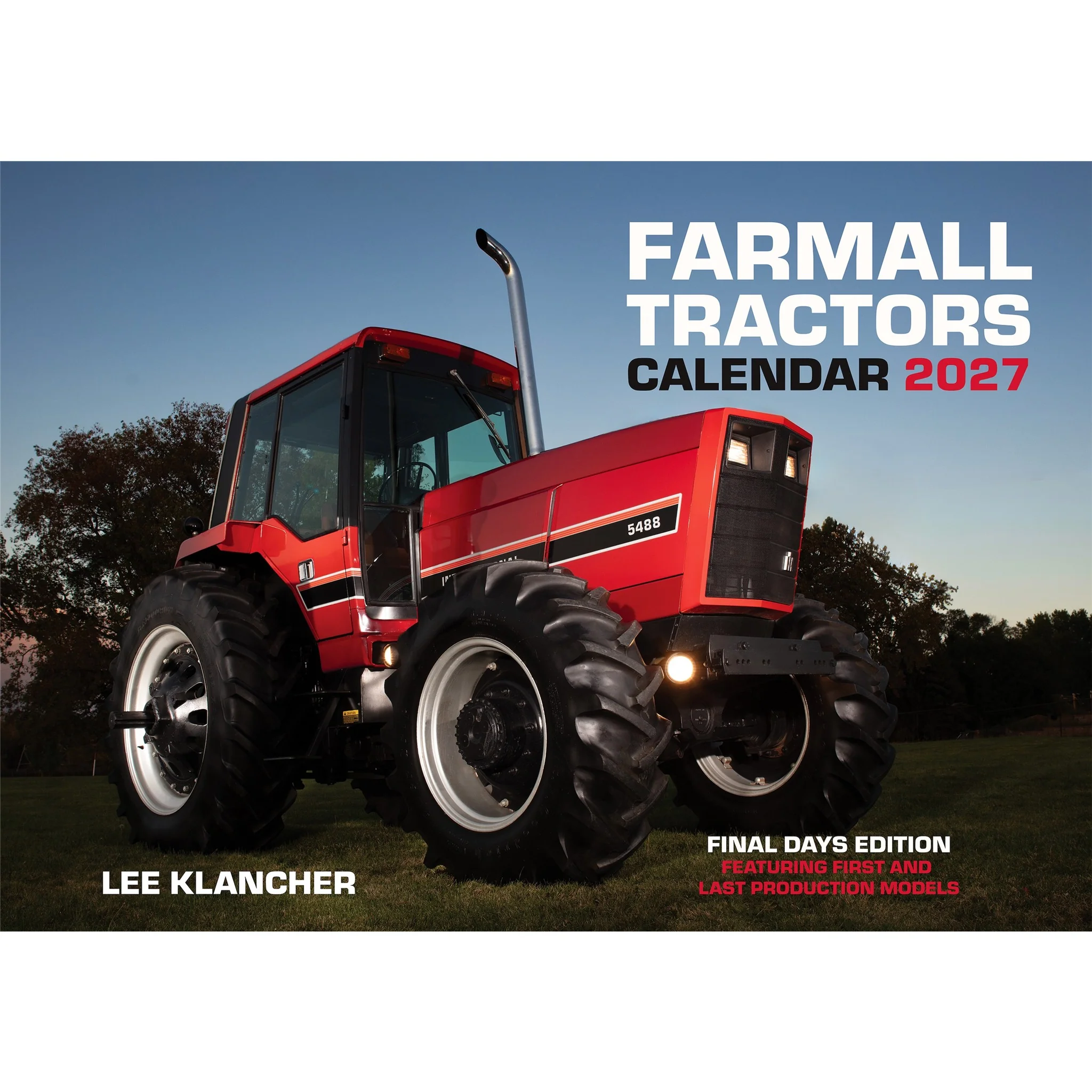 Farmall Tractors 2027 Wall Calendar