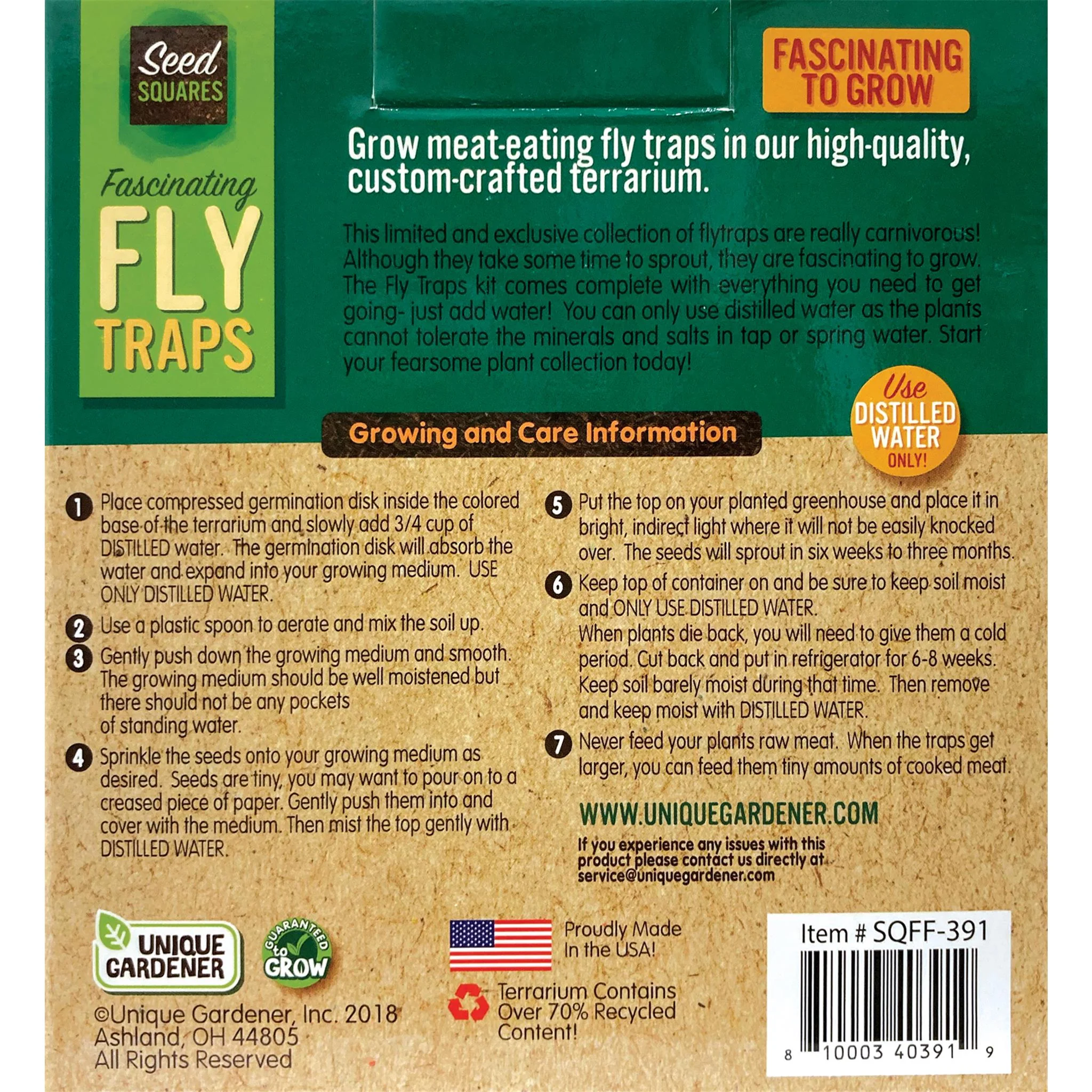 Fascinating Flytrap Seed Square - Image 2
