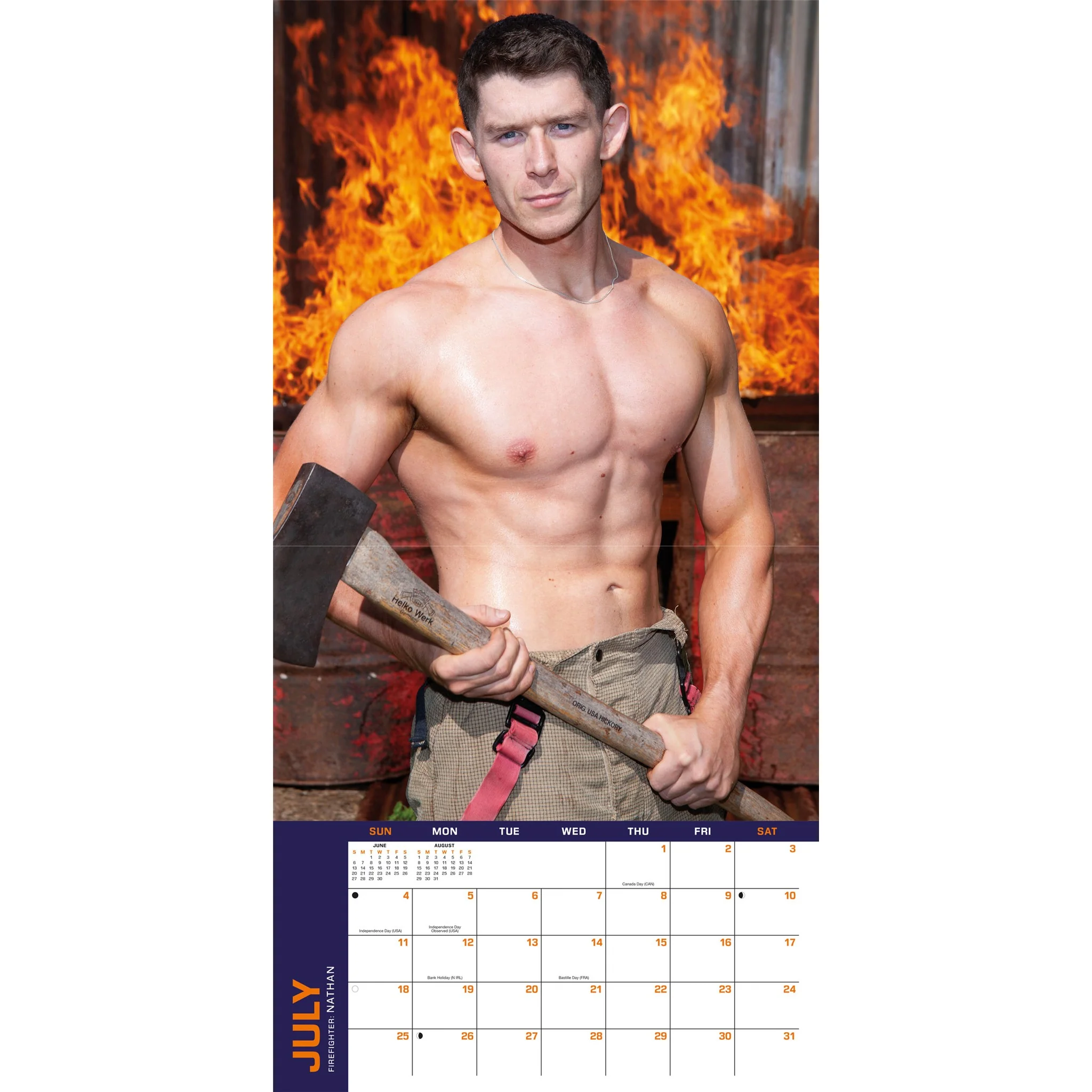 Firefighters 2027 Wall Calendar - Image 4