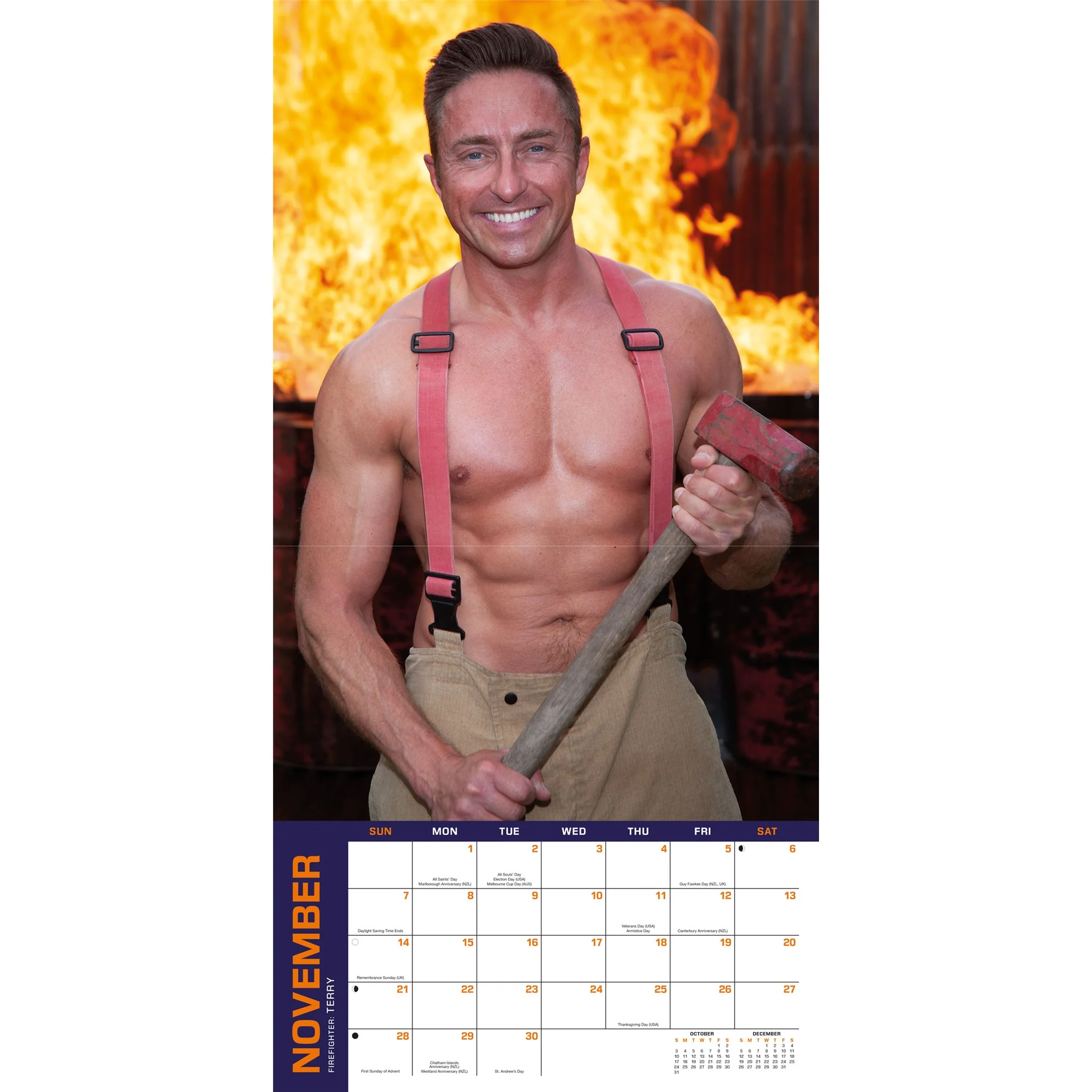 Firefighters 2027 Wall Calendar - Image 5