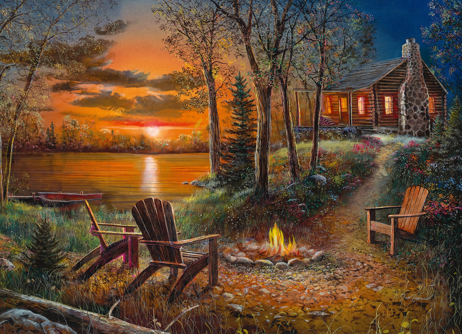 Fireside 500 Piece Puzzle - Image 3