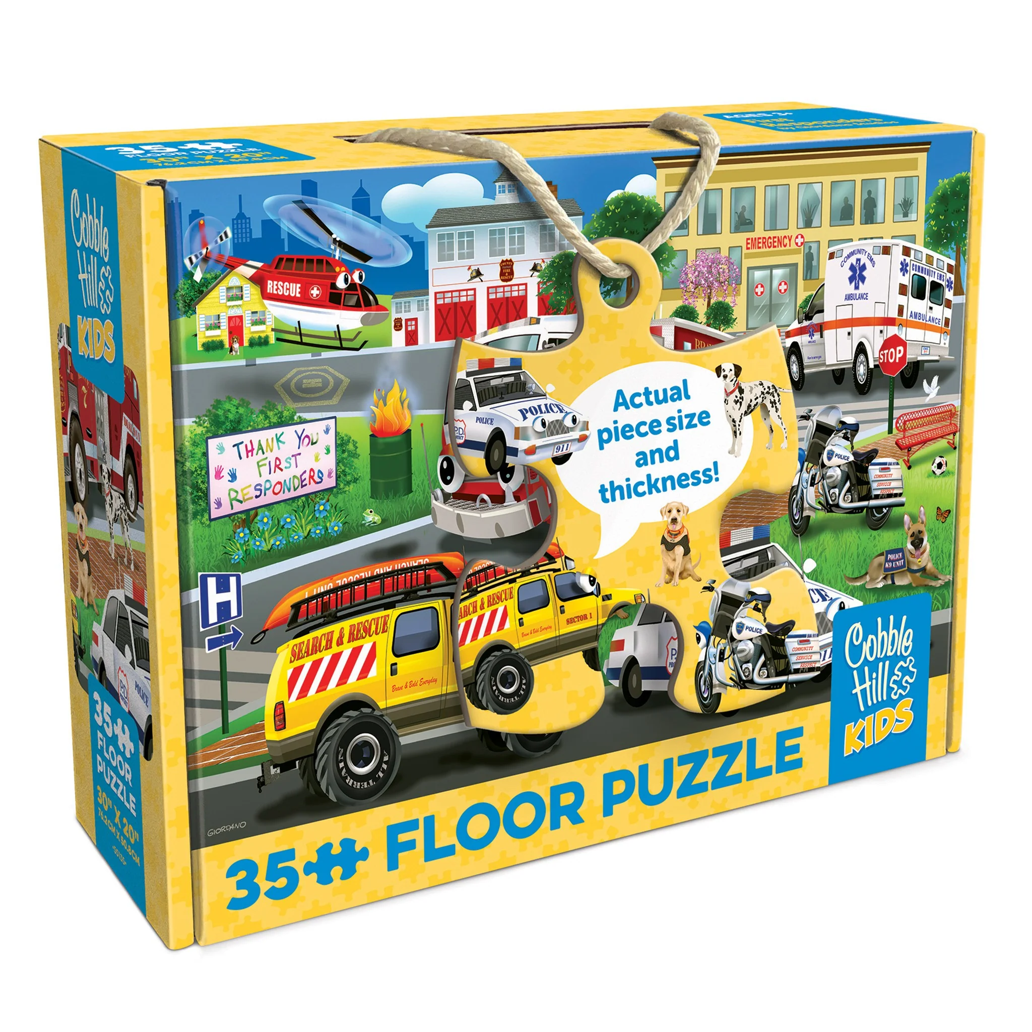 First Responders 35 Piece Floor Puzzle - Online Only - Image 6