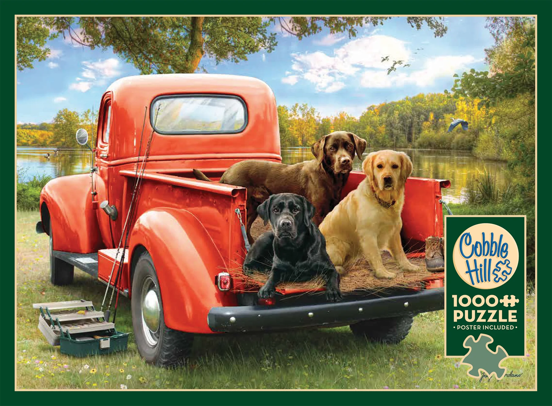 Fishing Friends Exclusive 1000 Piece Puzzle - Image 4