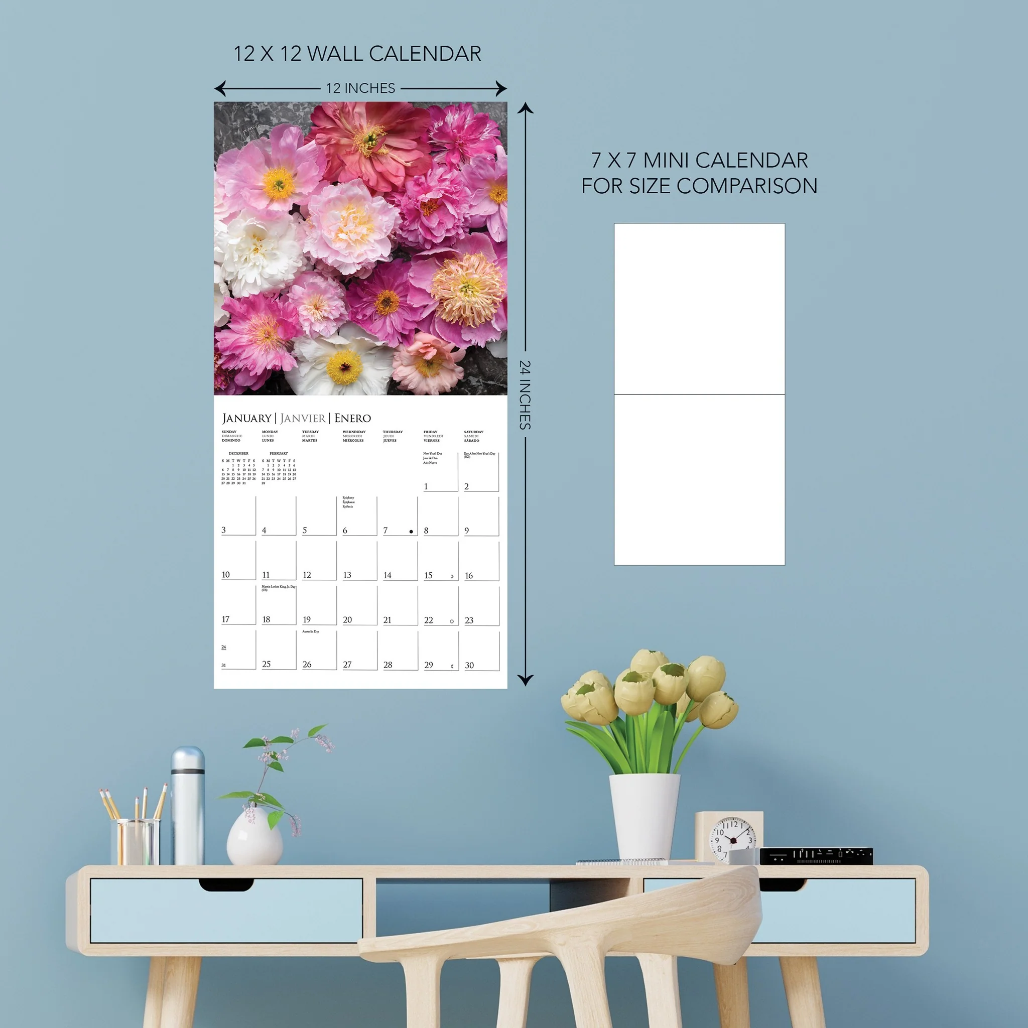 Fleurs 2027 Wall Calendar - Image 5