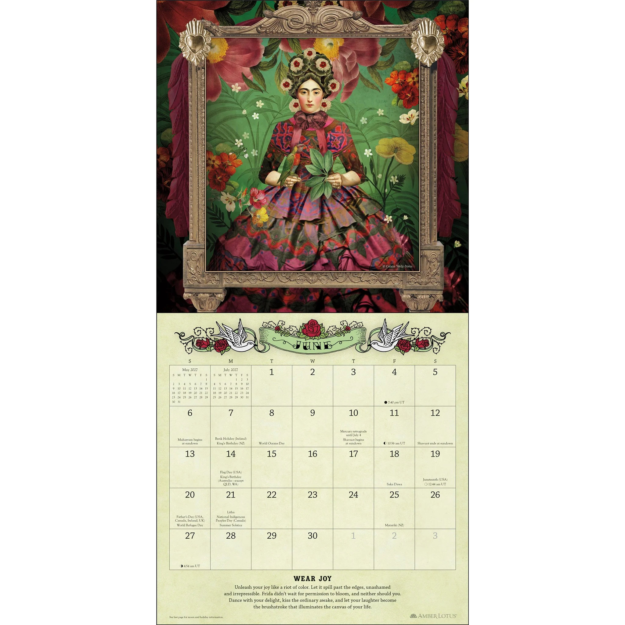 For the Love of Frida 2027 Wall Calendar - Image 5