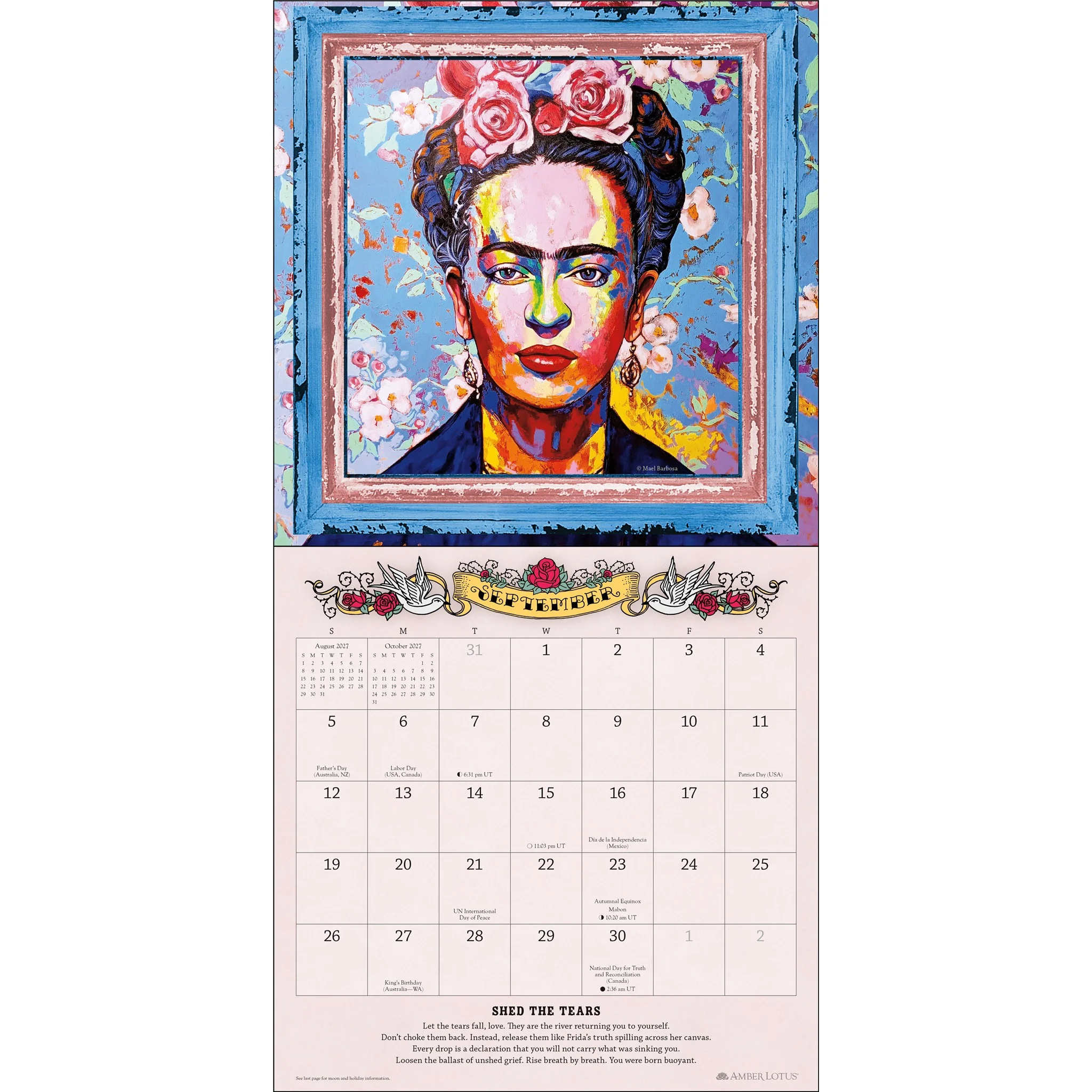 For the Love of Frida 2027 Wall Calendar - Image 6