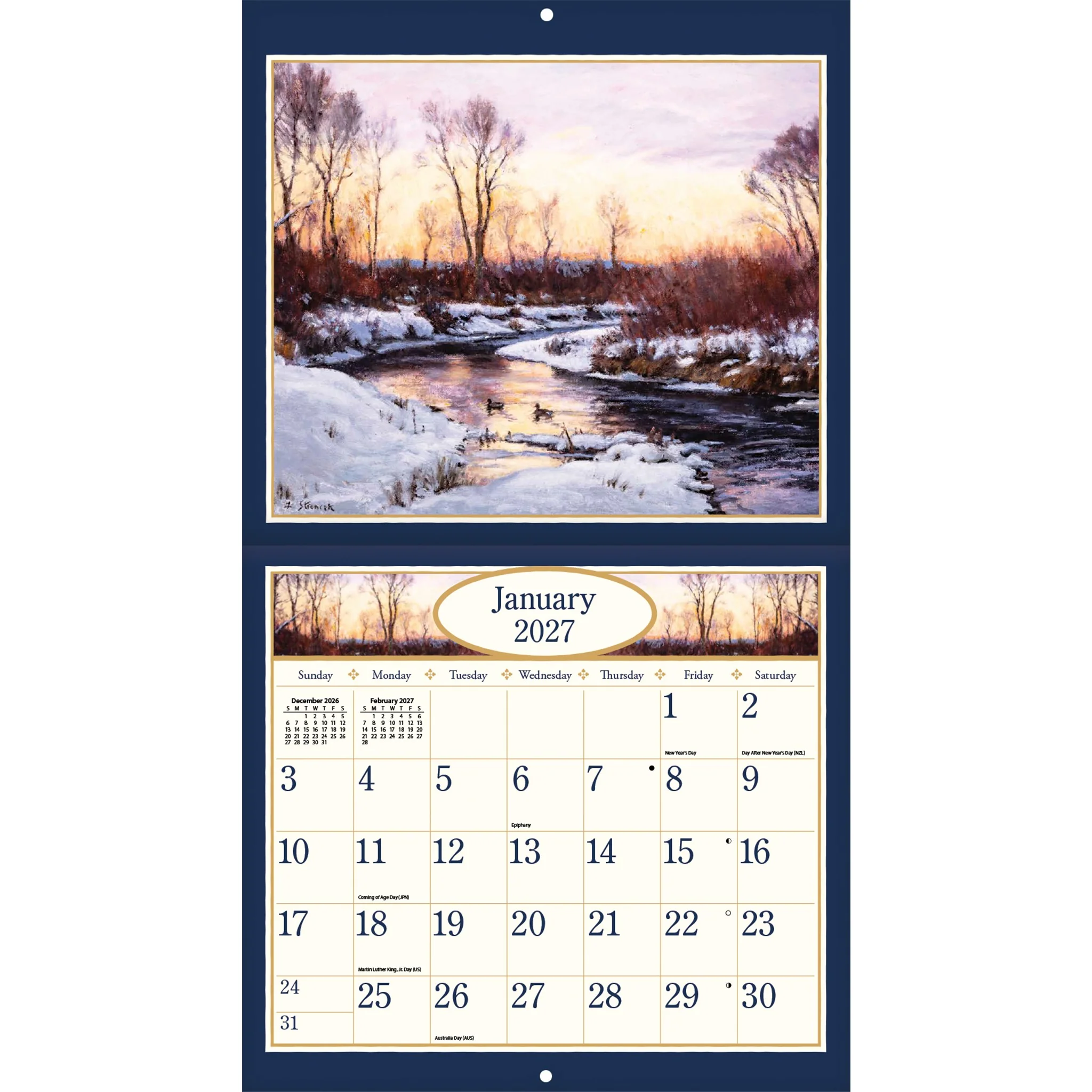 Four Seasons 2027 Wall Calendar - Image 3