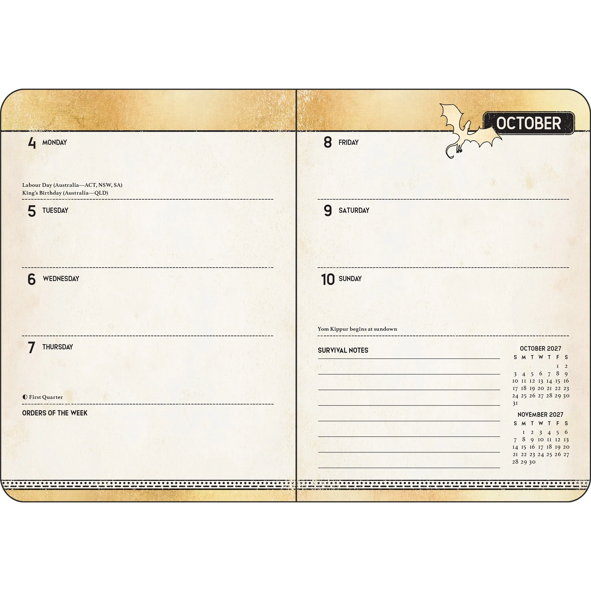Fourth Wing 2027 Engagement Calendar - Image 11
