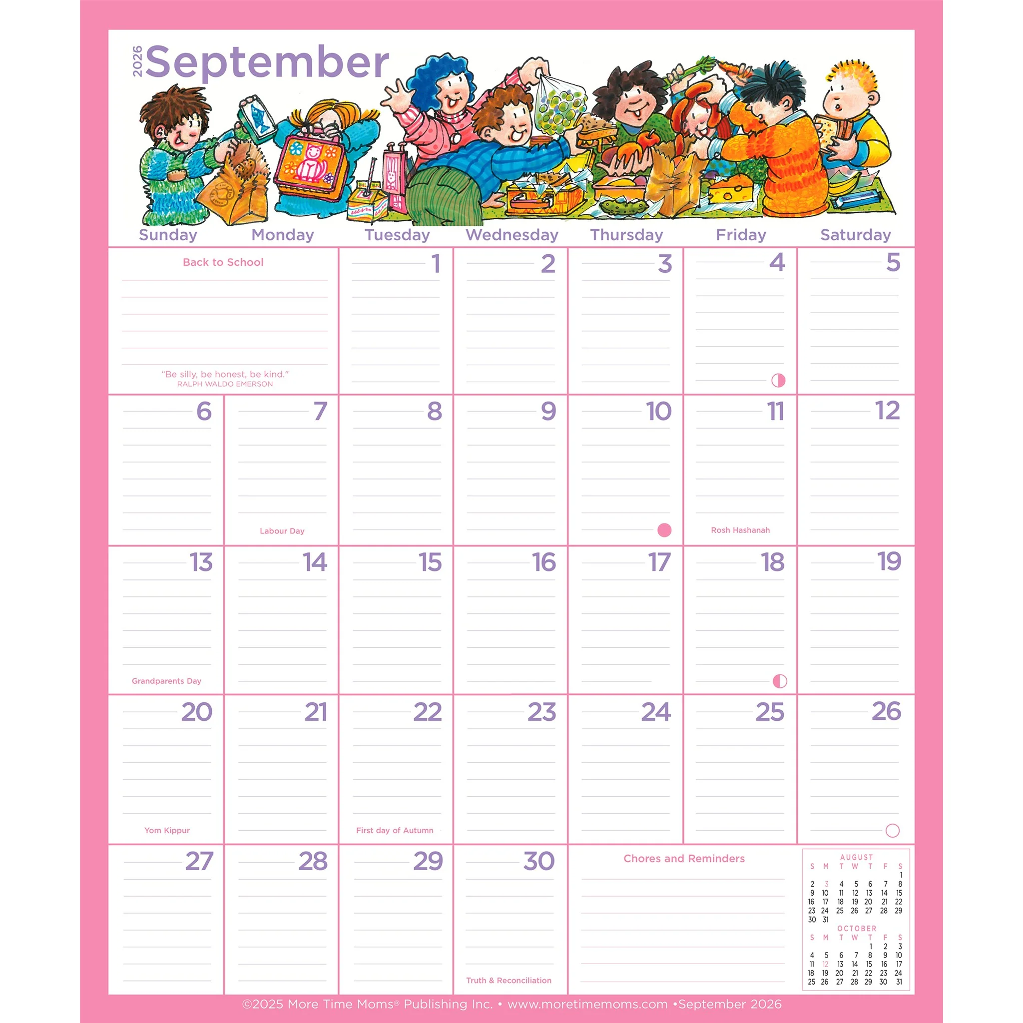 Fridge Calendar 2026-2027 Wall Calendar - Image 4