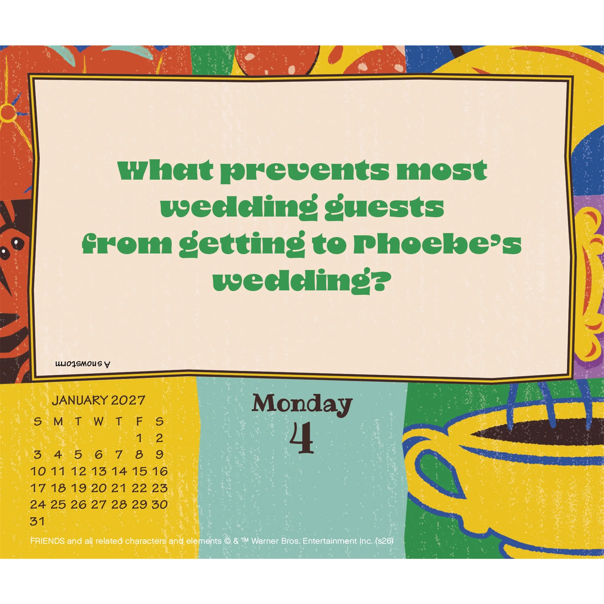 Friends 2027 Box Calendar - Image 3
