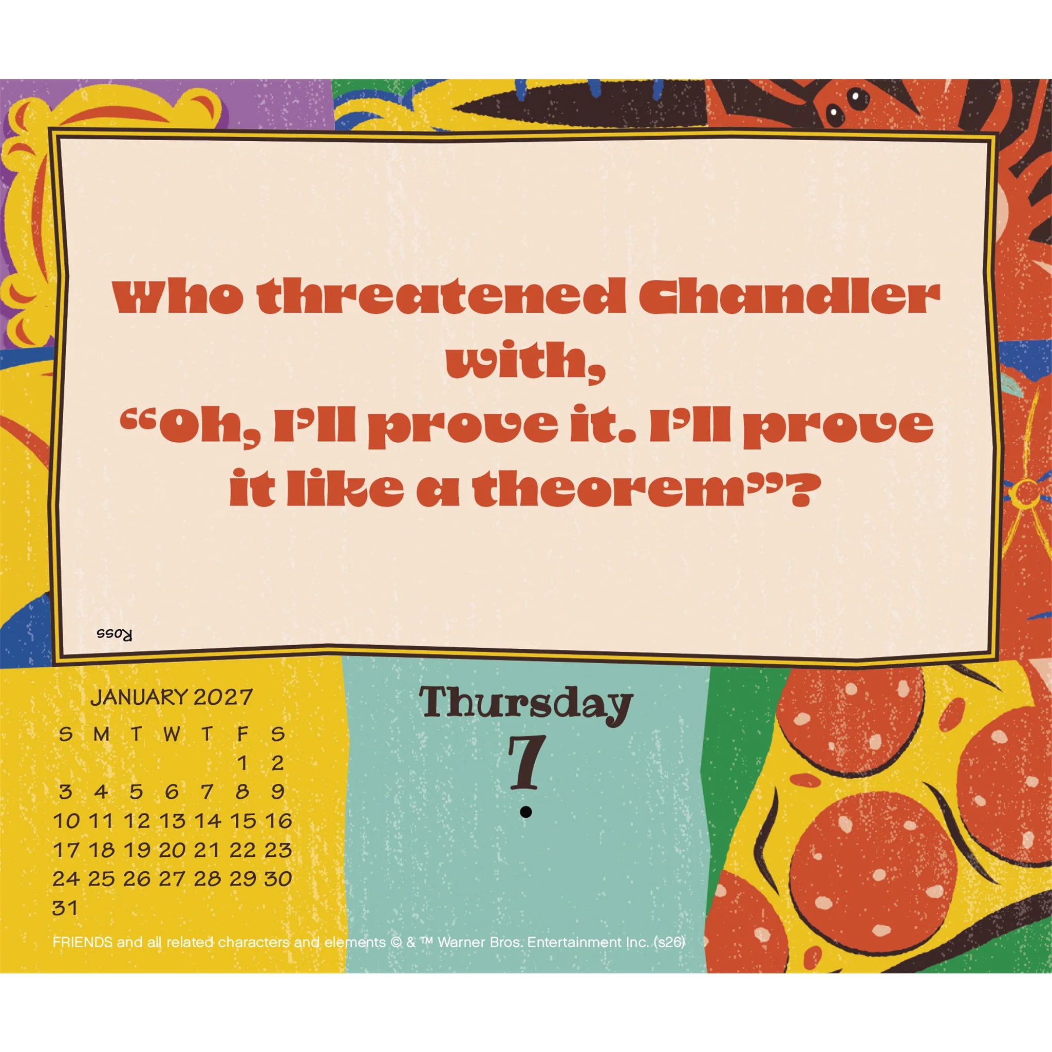 Friends 2027 Box Calendar - Image 6