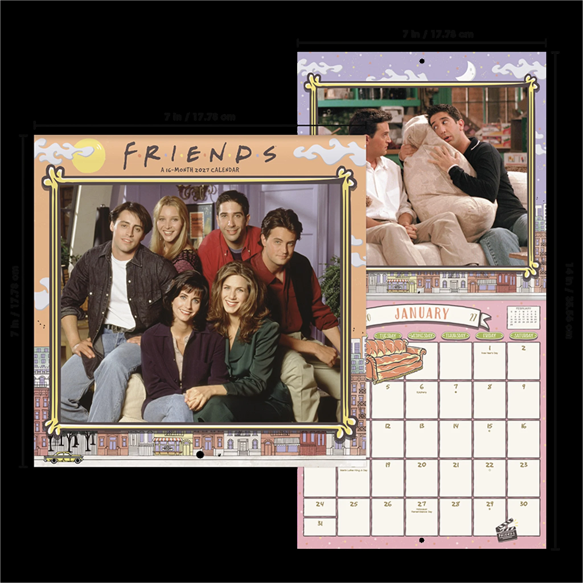 Friends 2027 Mini Calendar - Image 7