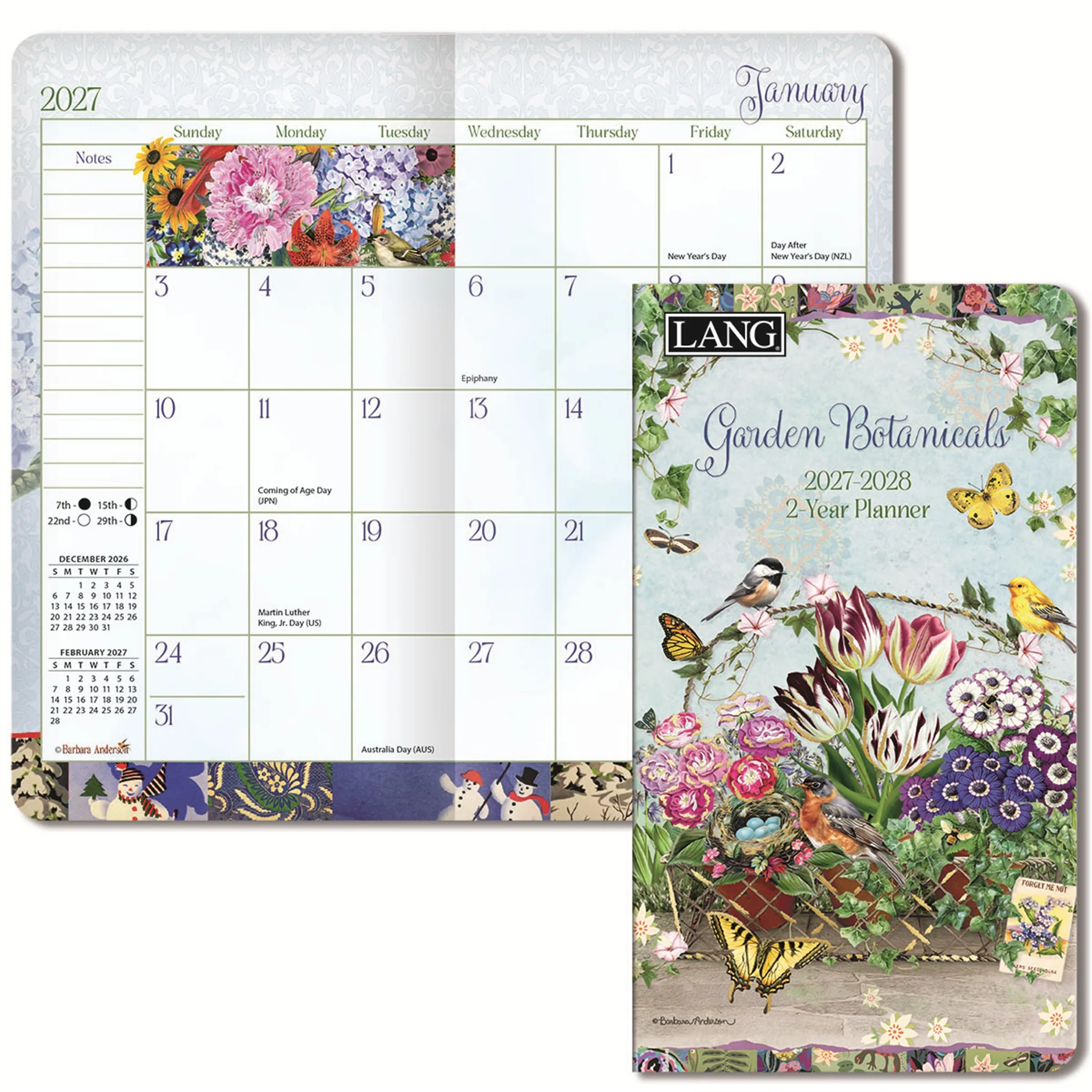 Garden Botanical 2027-2028 2-Year Pocket Planner - Image 4