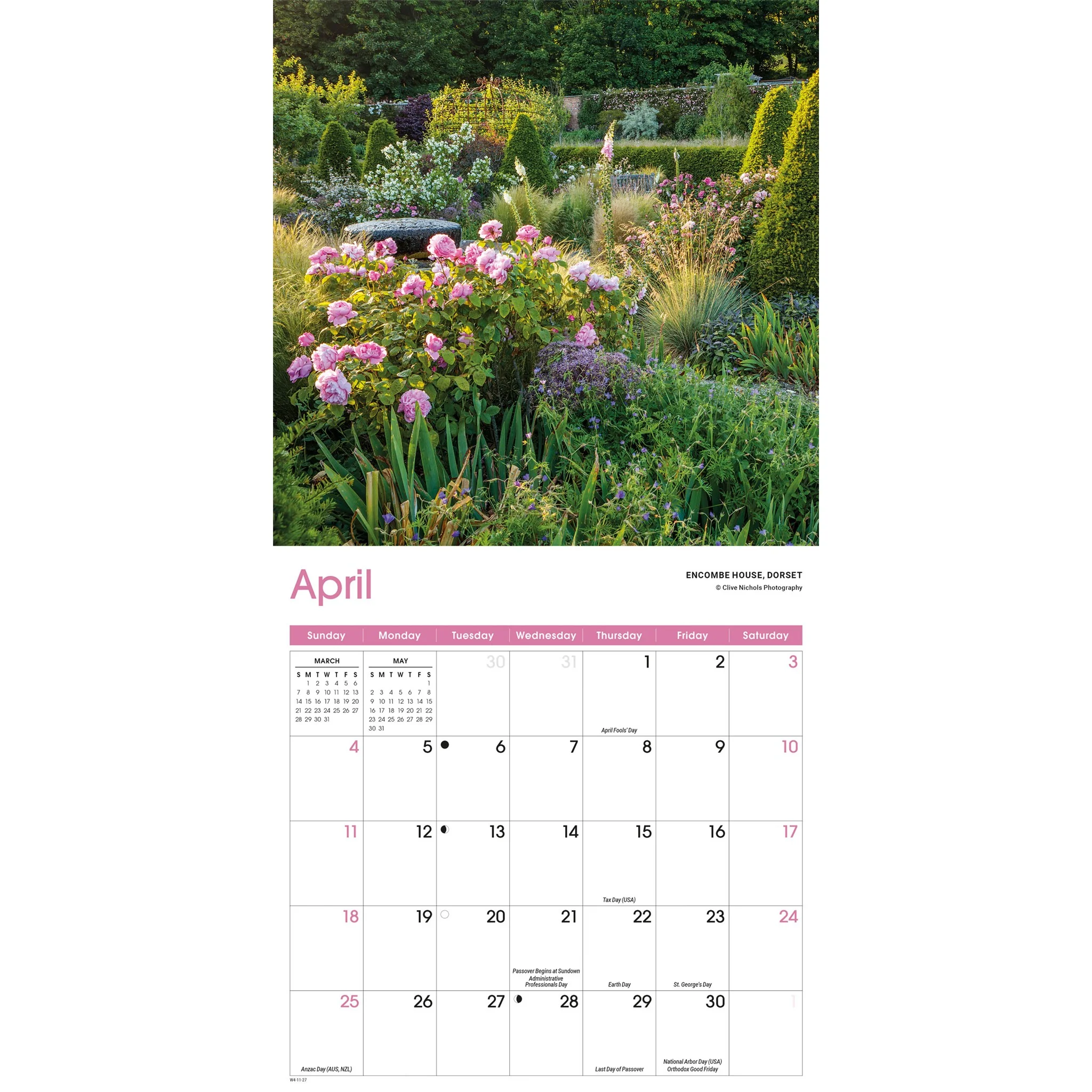 Gardens 2027 Mini Calendar - Image 3