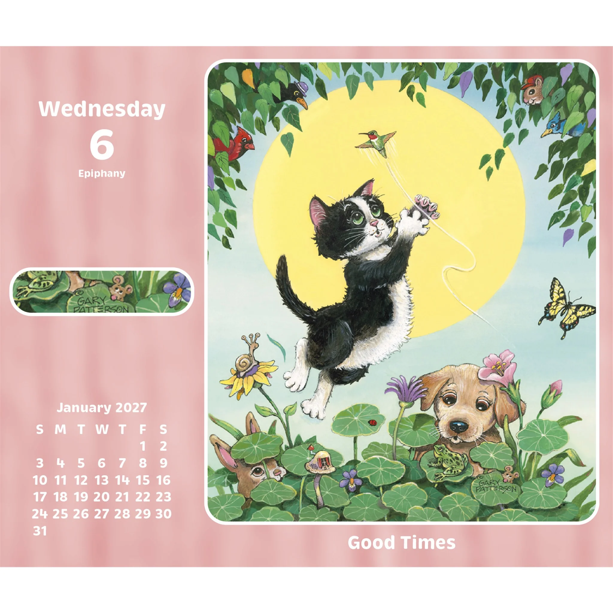 Gary Patterson Smile a Day 2027 Box Calendar - Image 5