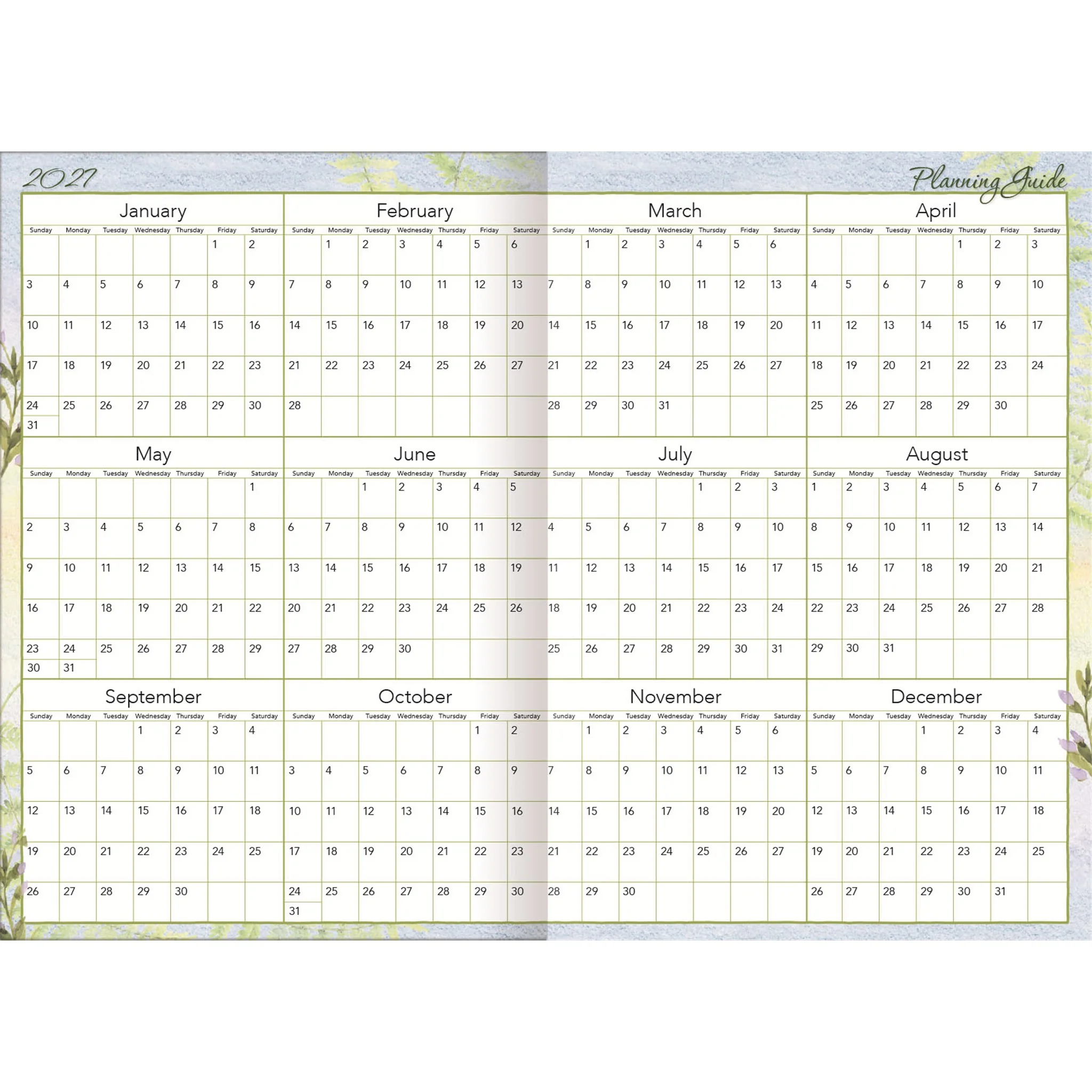Gnome Sweet Gnome 2027 Monthly Pocket Planner - Image 3