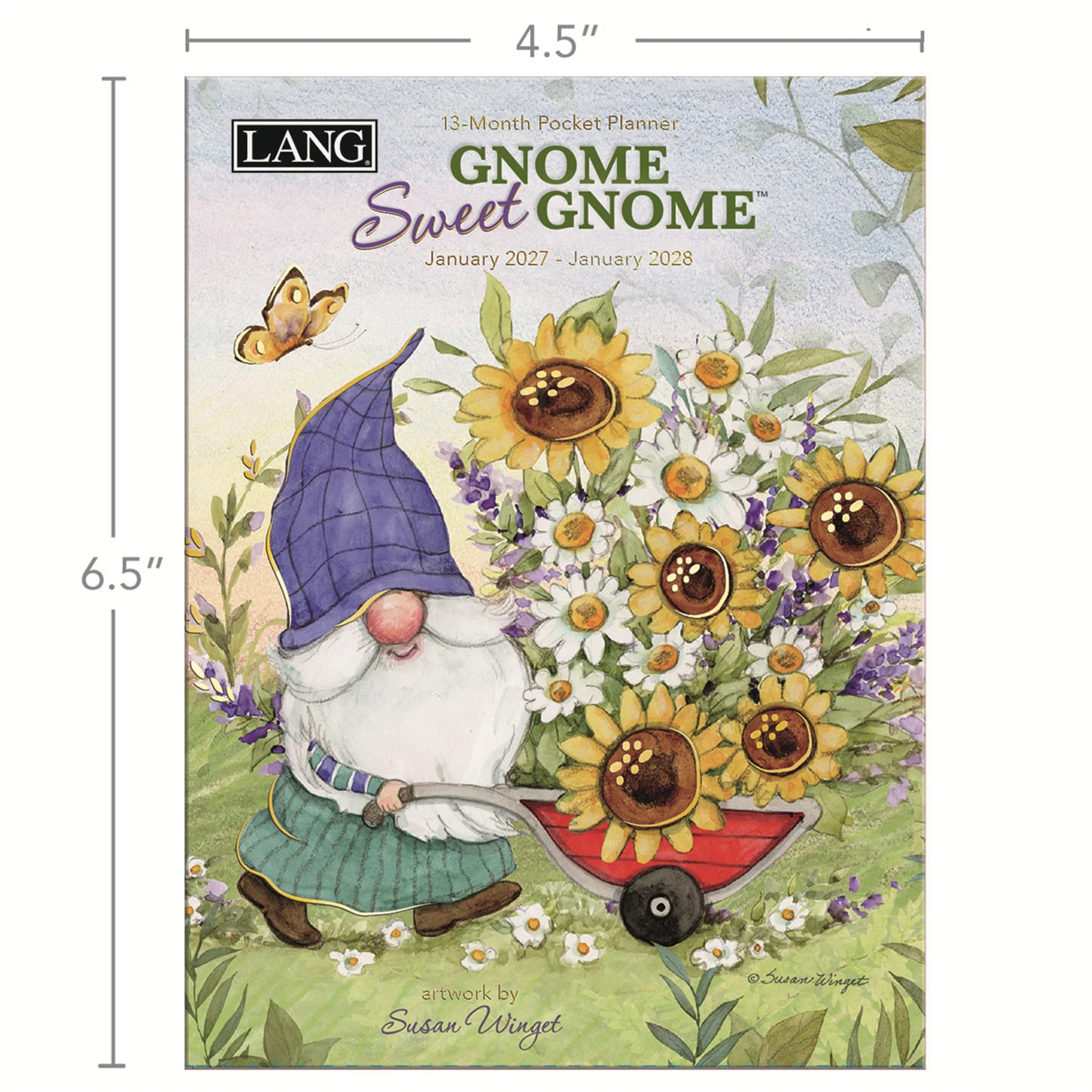 Gnome Sweet Gnome 2027 Monthly Pocket Planner - Image 5