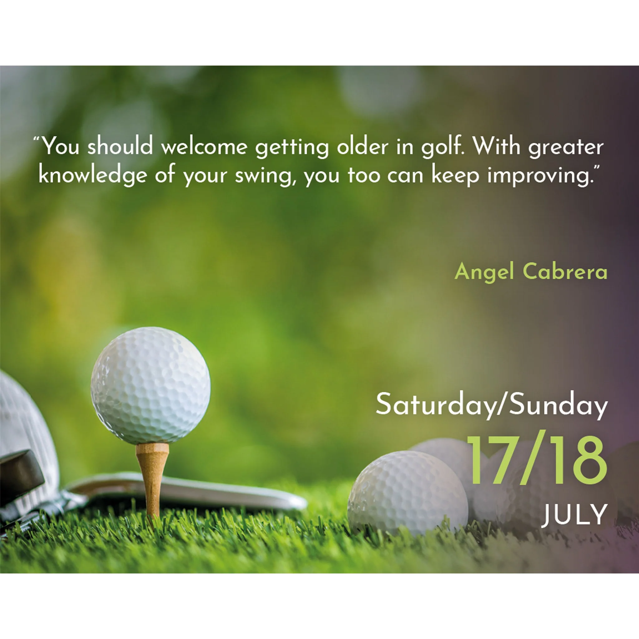 Golf Quips 2027 Small Box Calendar - Image 4