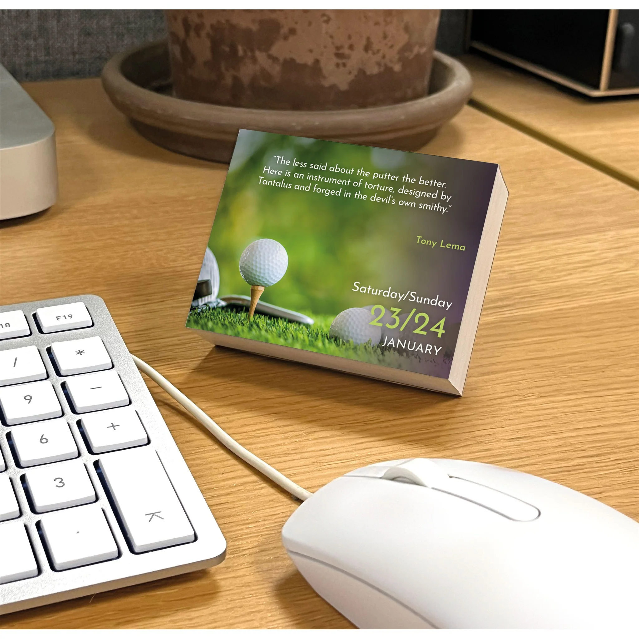 Golf Quips 2027 Small Box Calendar - Image 6