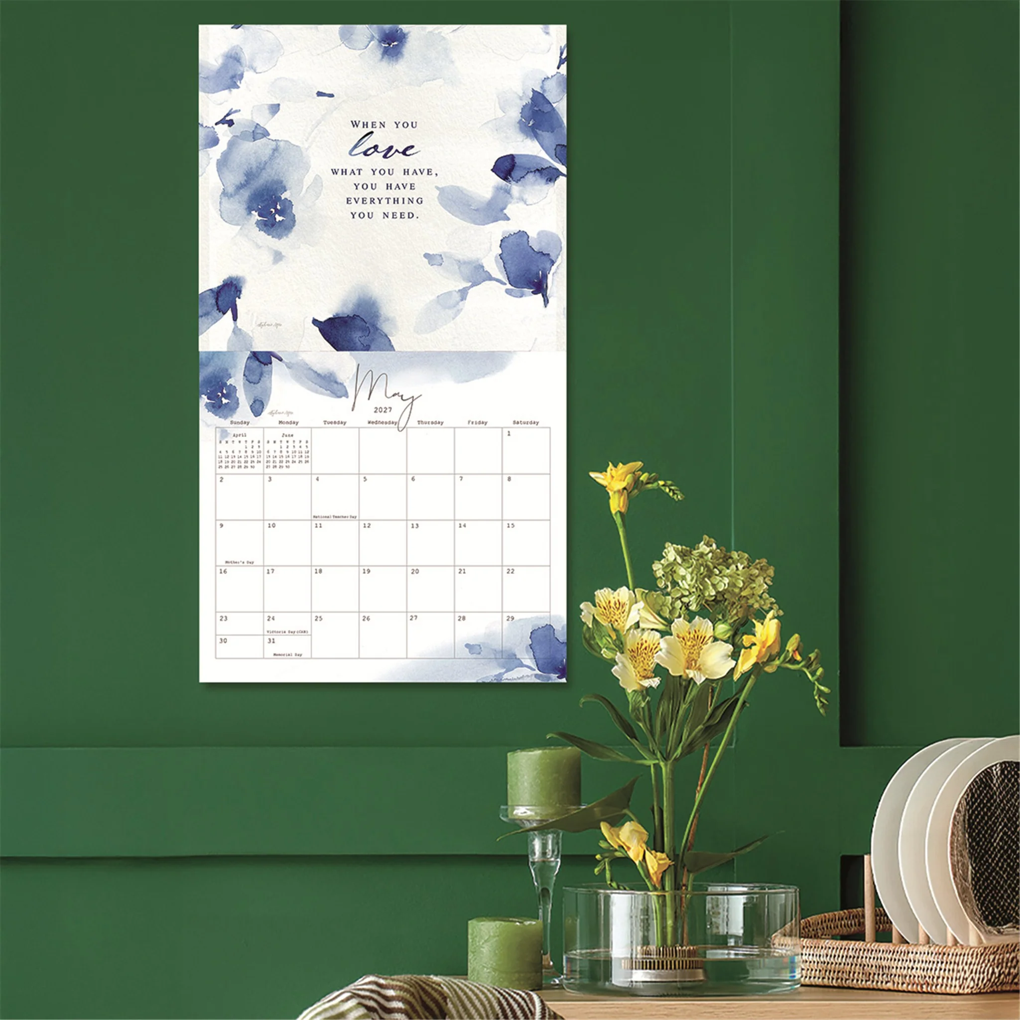 Gratitude Special Edition 2027 Wall Calendar - Image 5