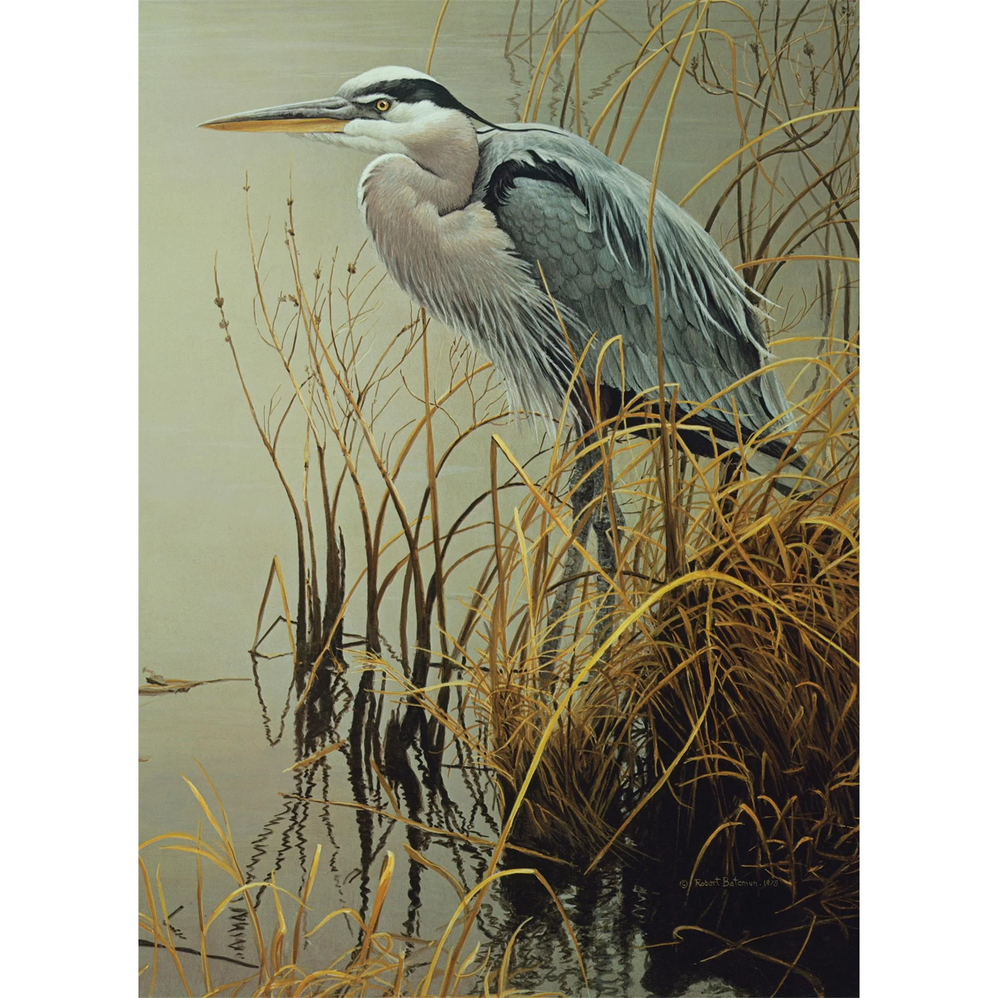 Great Blue Heron 500 Piece Puzzle Cobble Hill - Image 3