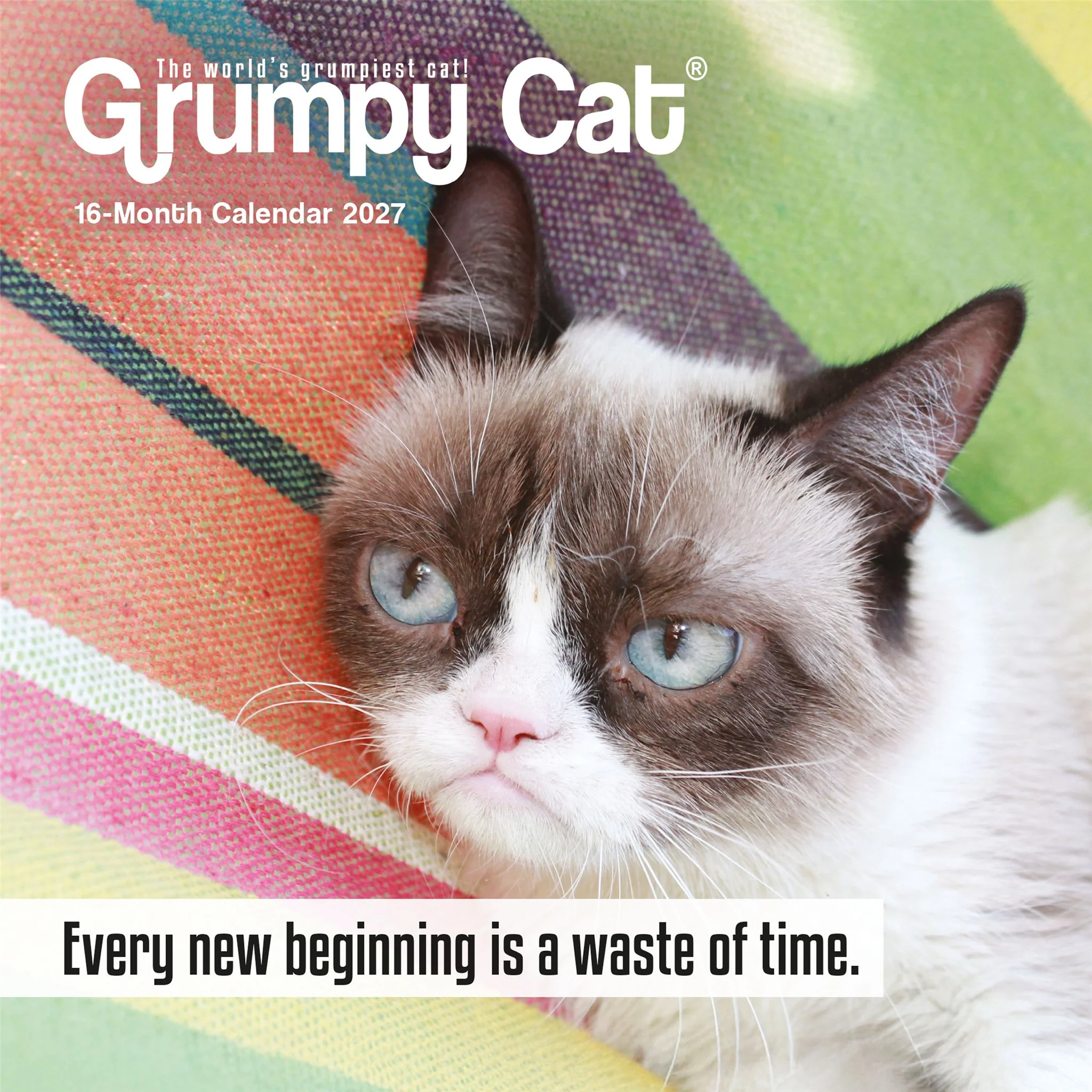 Grumpy Cat 2027 Mini Calendar