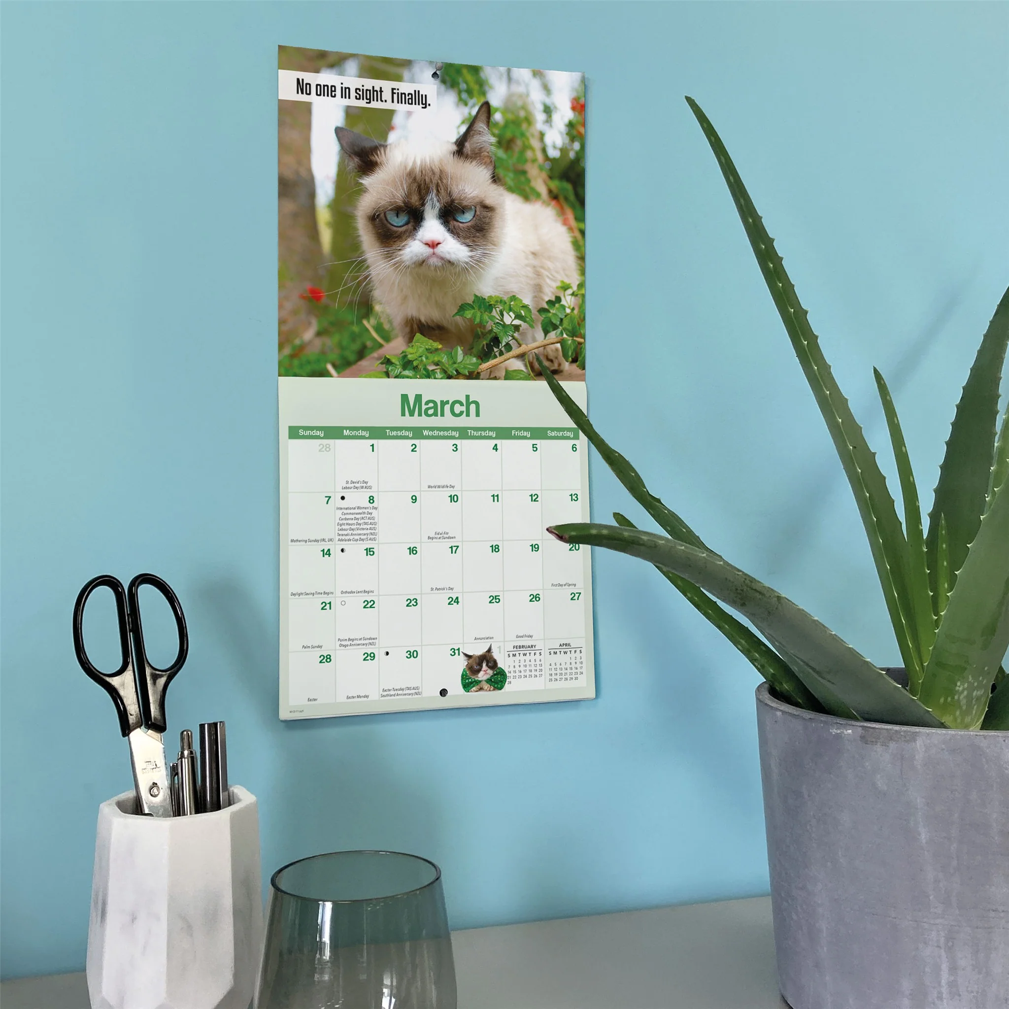 Grumpy Cat 2027 Mini Calendar - Image 6
