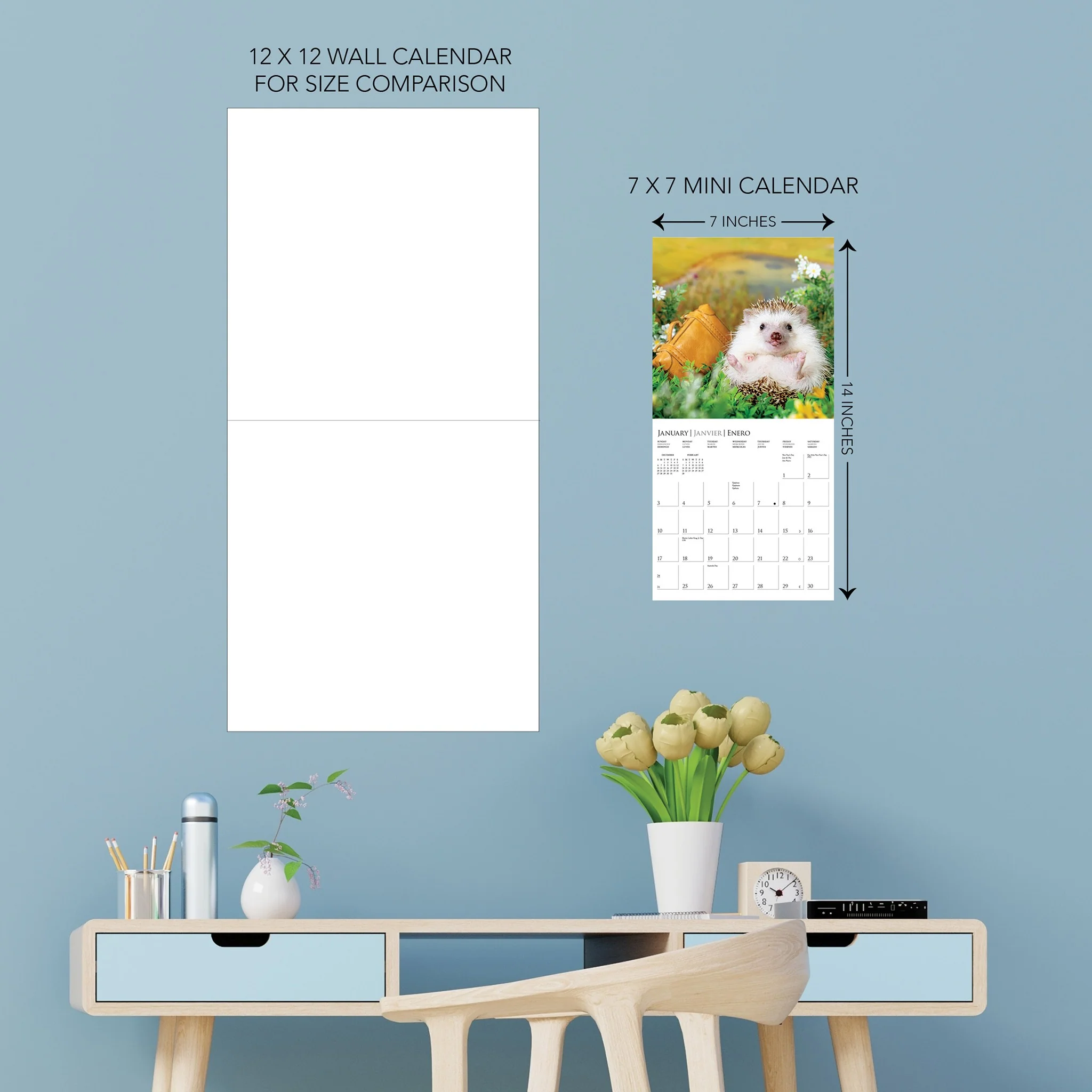 Happiest Hedgehogs 2027 Mini Calendar - Image 5