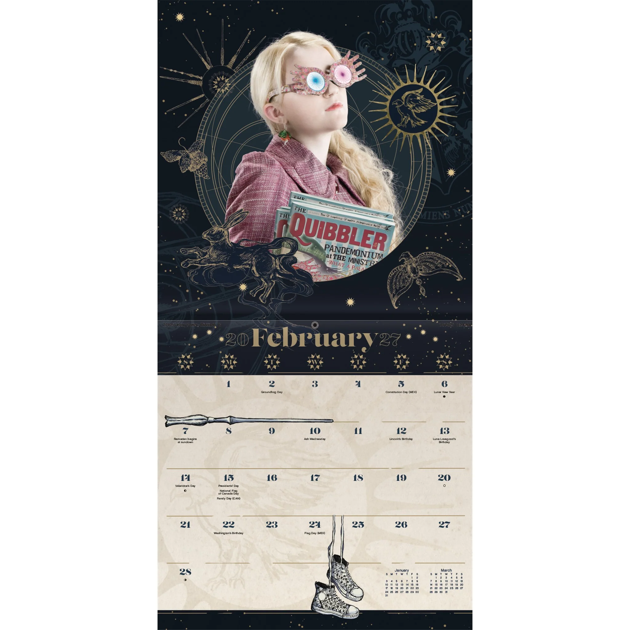 Harry Potter 2027 Mini Calendar - Image 4