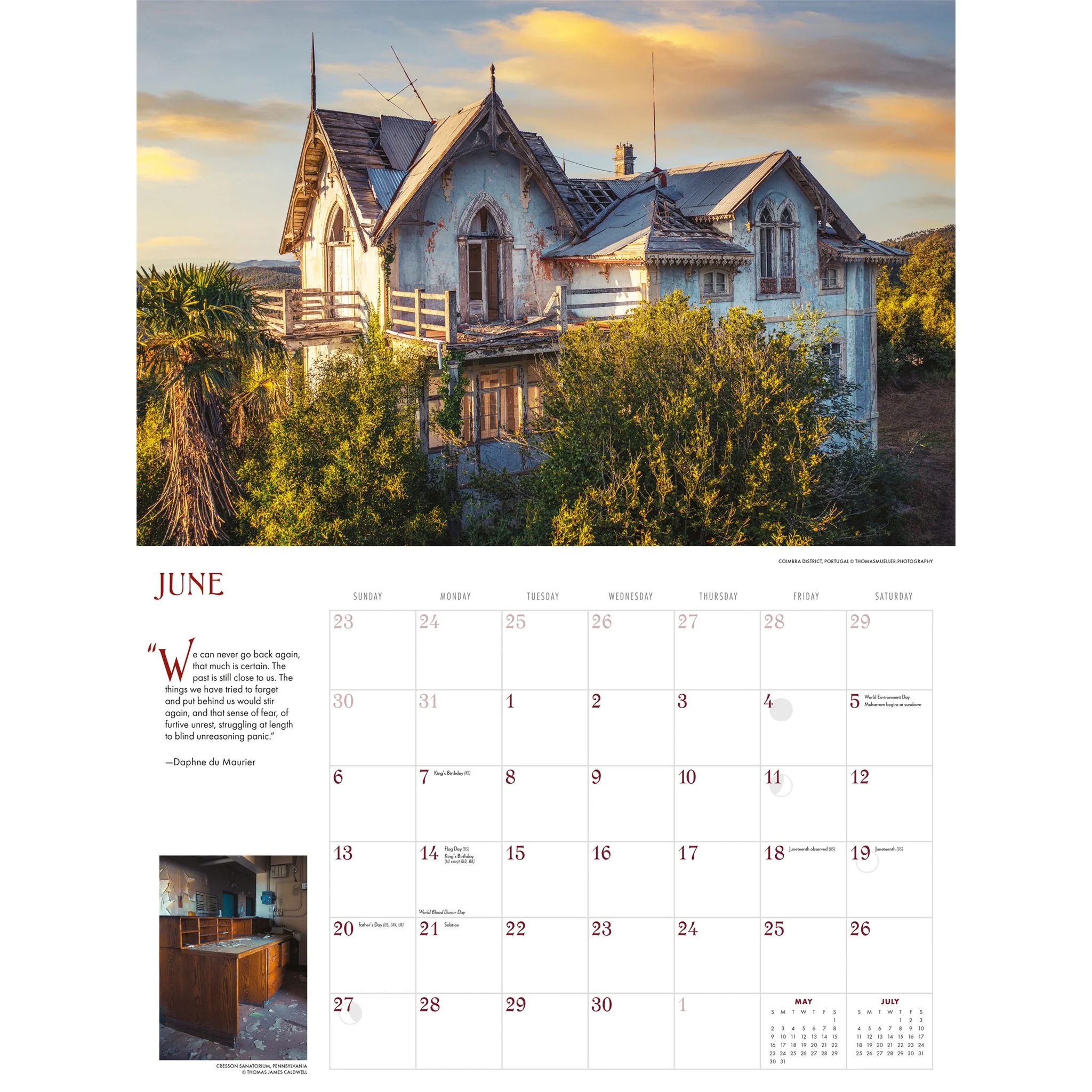Haunts 2027 Wall Calendar - Image 4