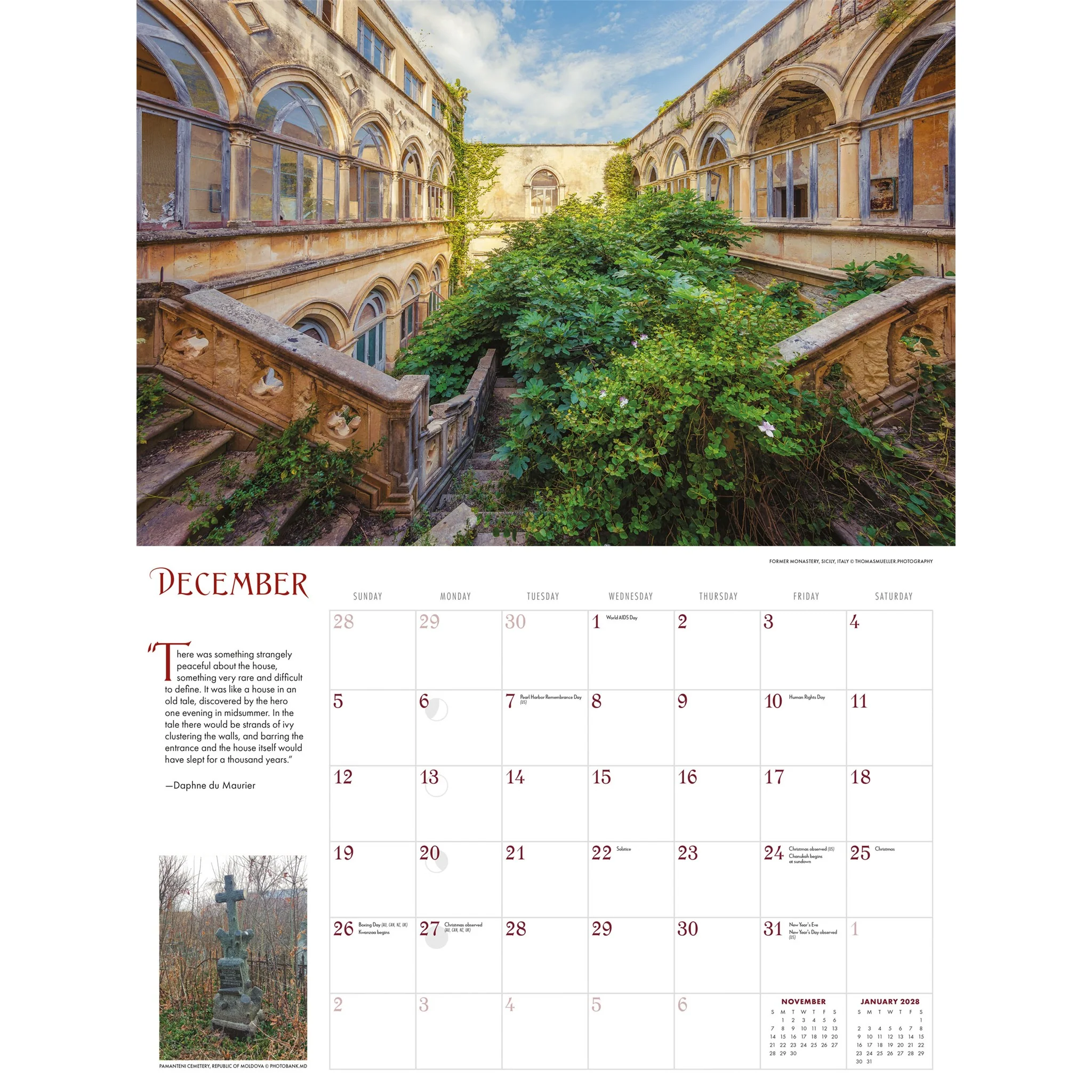 Haunts 2027 Wall Calendar - Image 5