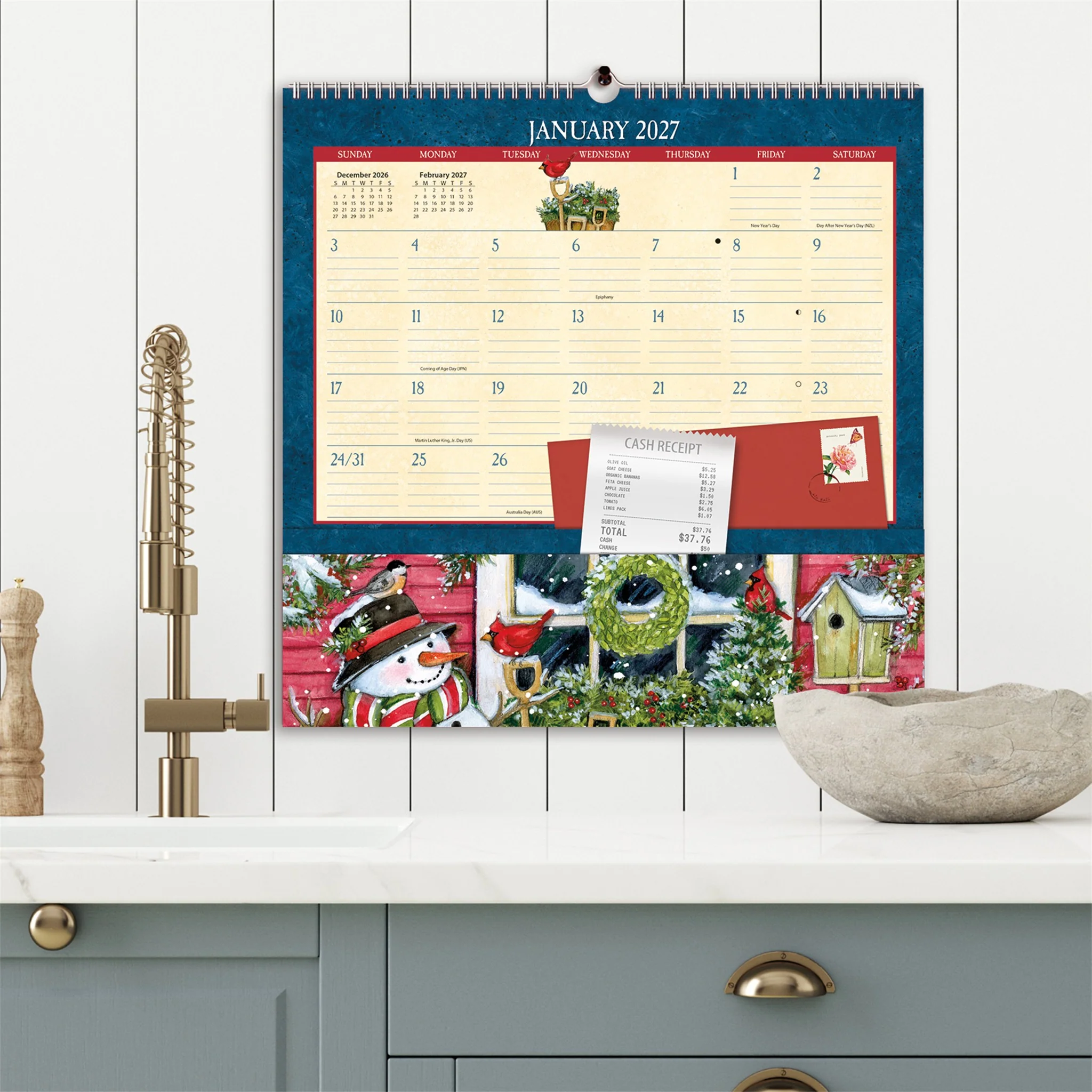 Heart and Home Note Nook 2027 Wall Calendar - Image 5