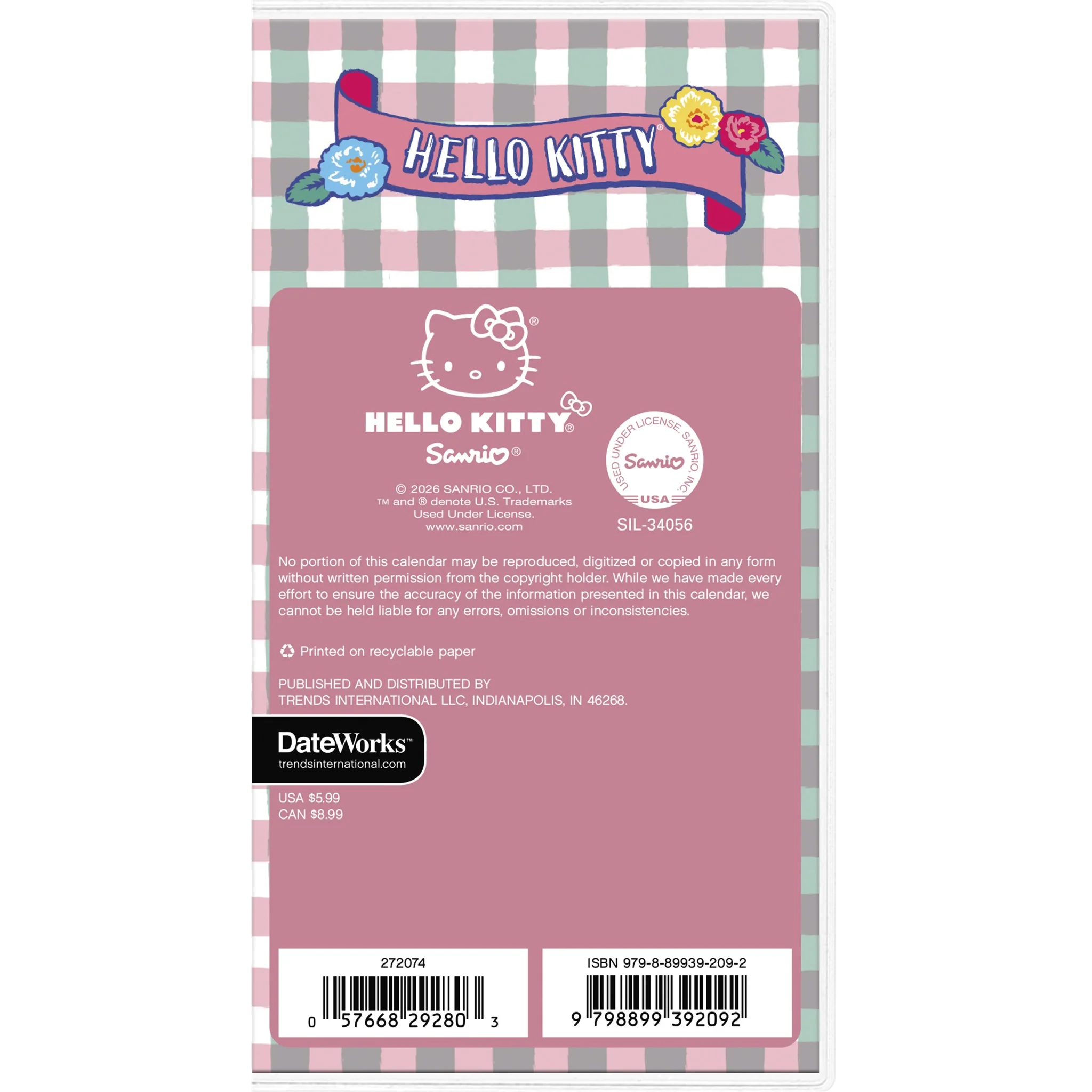 Hello Kitty 2027-2028 2-Year Pocket Planner - Online Only - Image 5