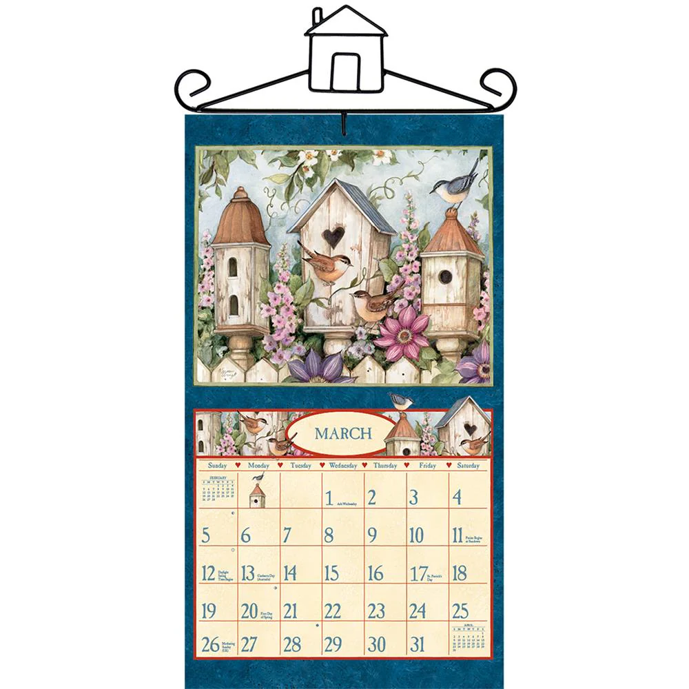 Home Wrought Iron Calendar Hanger - Image 3