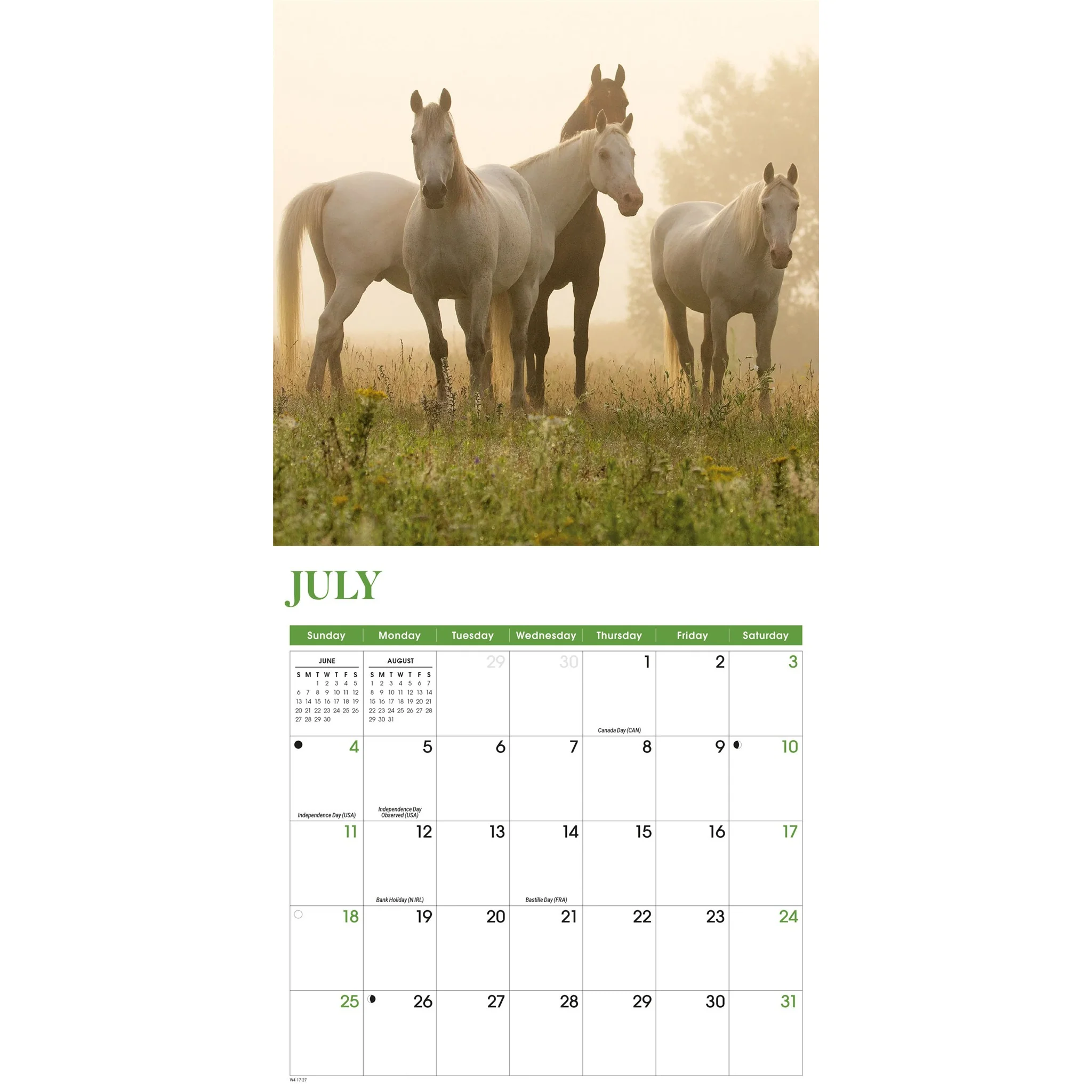 Horses 2027 Mini Calendar - Image 4